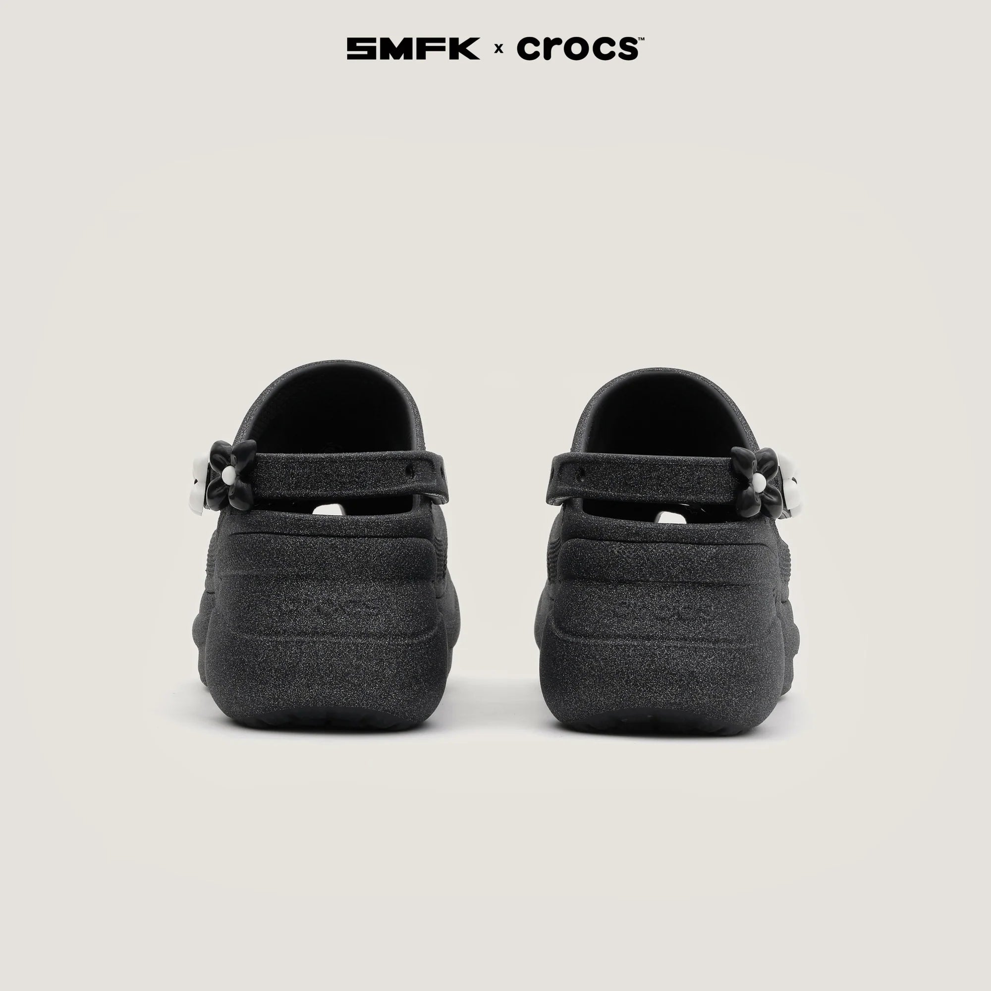 SMFK X CROCS BAE CLOG BLACK DIAMOND