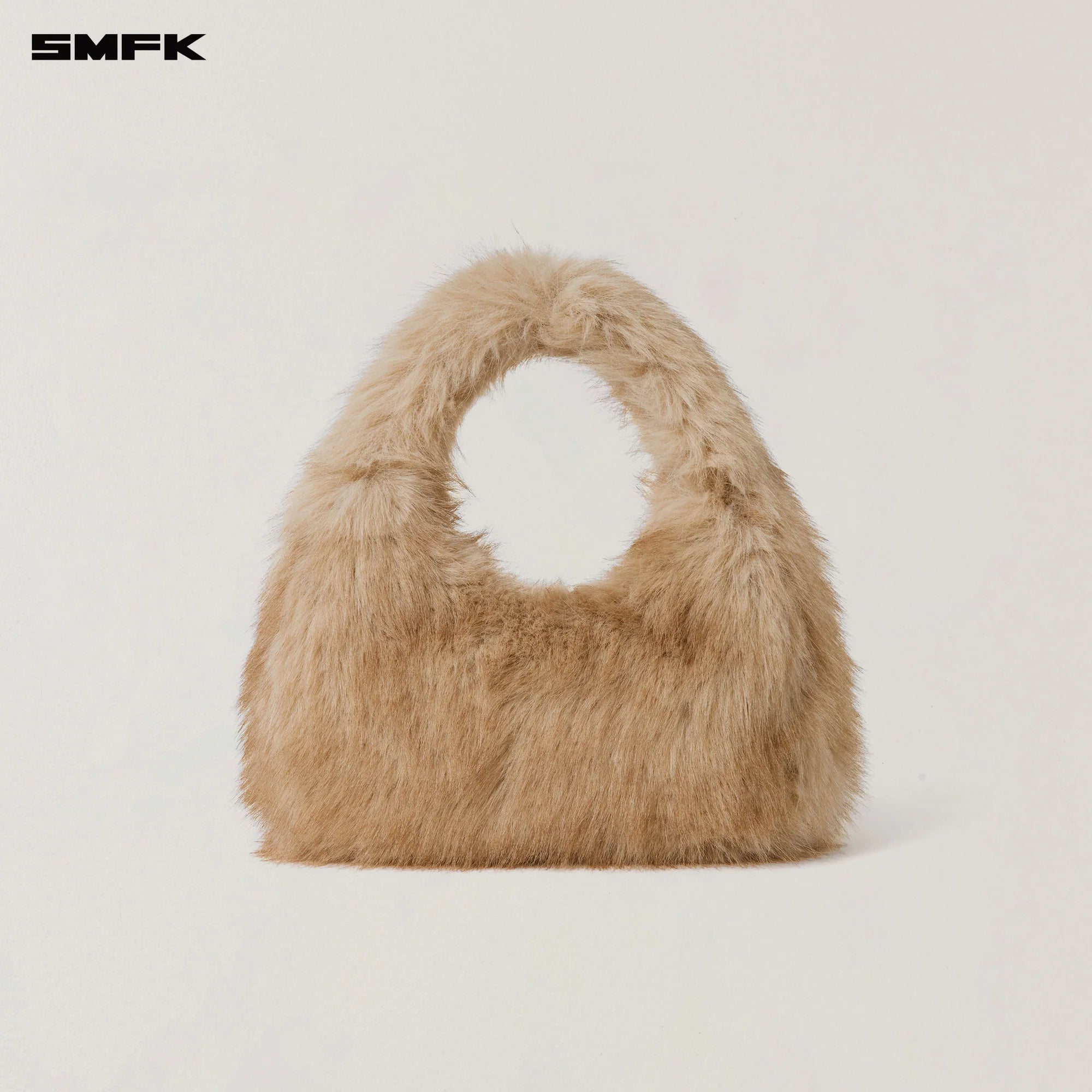 COMPASS COBBLE FURRY BAG/SMALL SAND