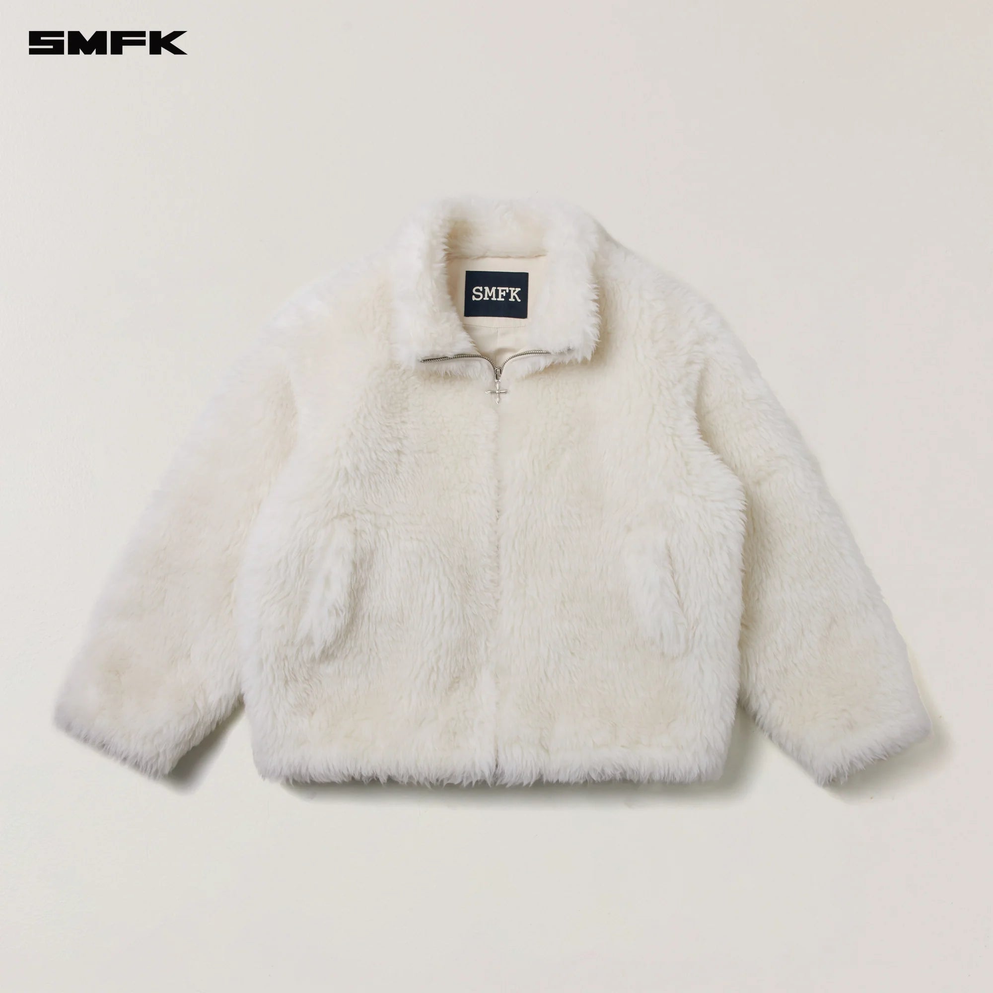 COMPASS MODE RAW WOOL SPORTS JACKET WOOL WHITE