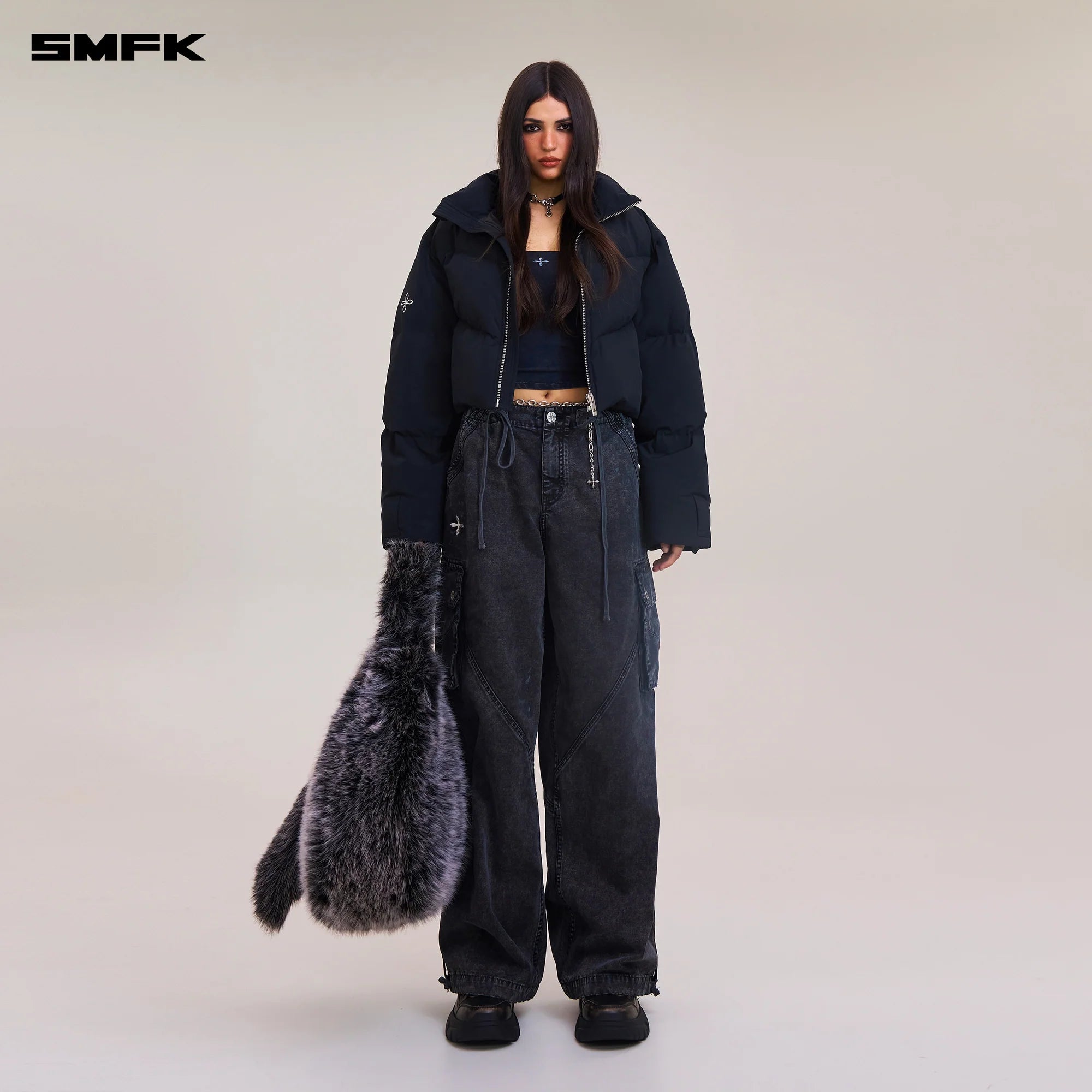 COMPASS MODE WASTELAND HUNTING DOWN JACKET/SHORT WILD BLACK