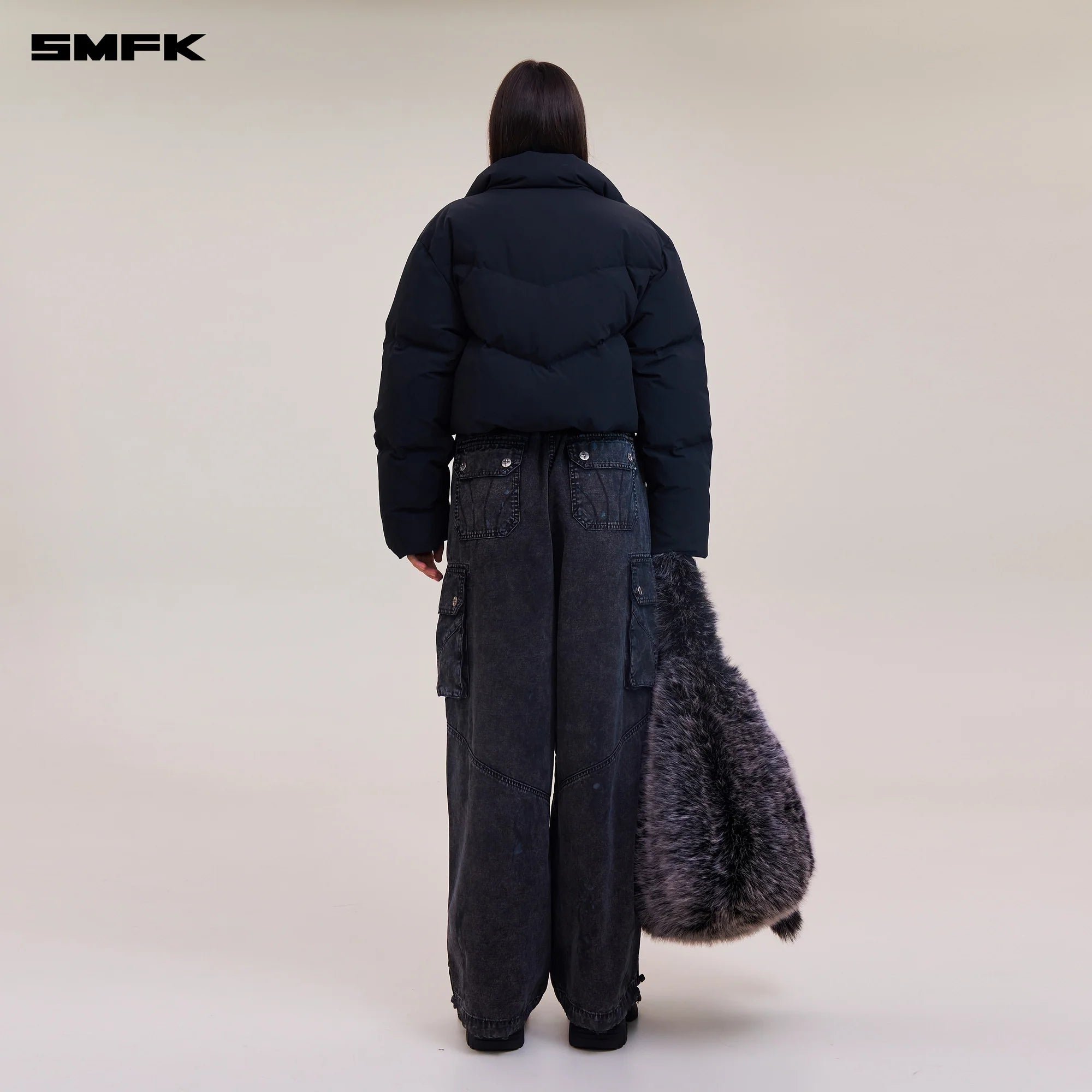 COMPASS MODE WASTELAND HUNTING DOWN JACKET/SHORT WILD BLACK