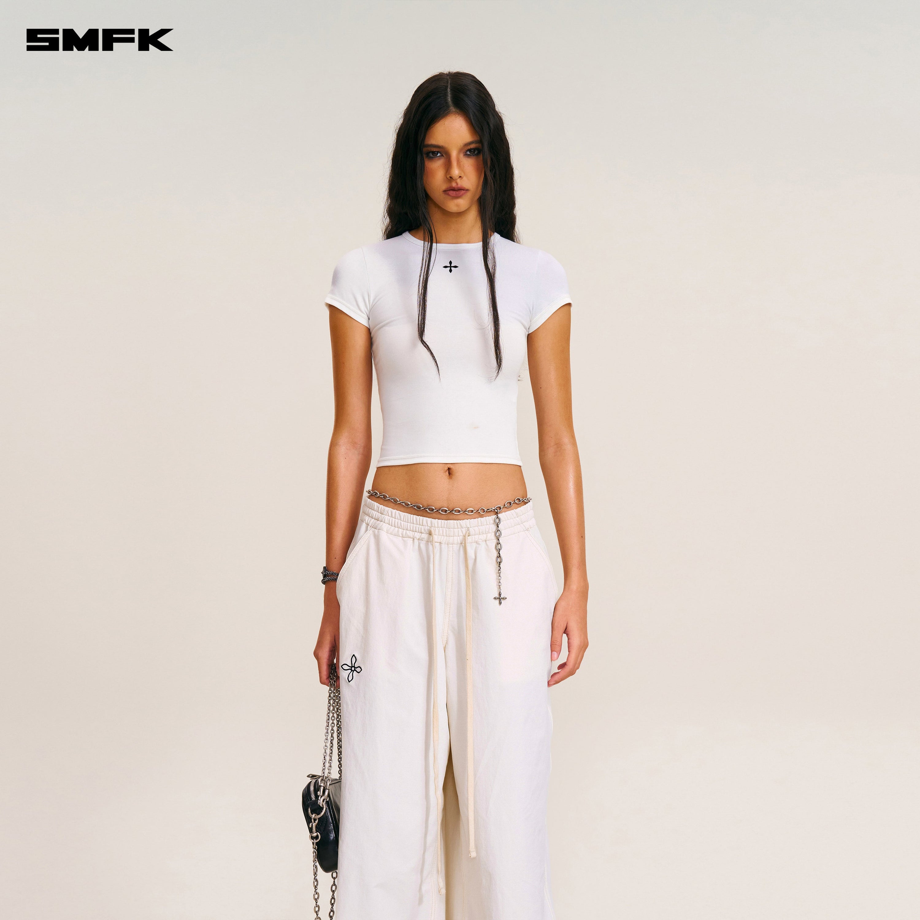 COMPASS MODE TOWER HIKE-TECH SPORTS PANTS ANTIQUE WHITE