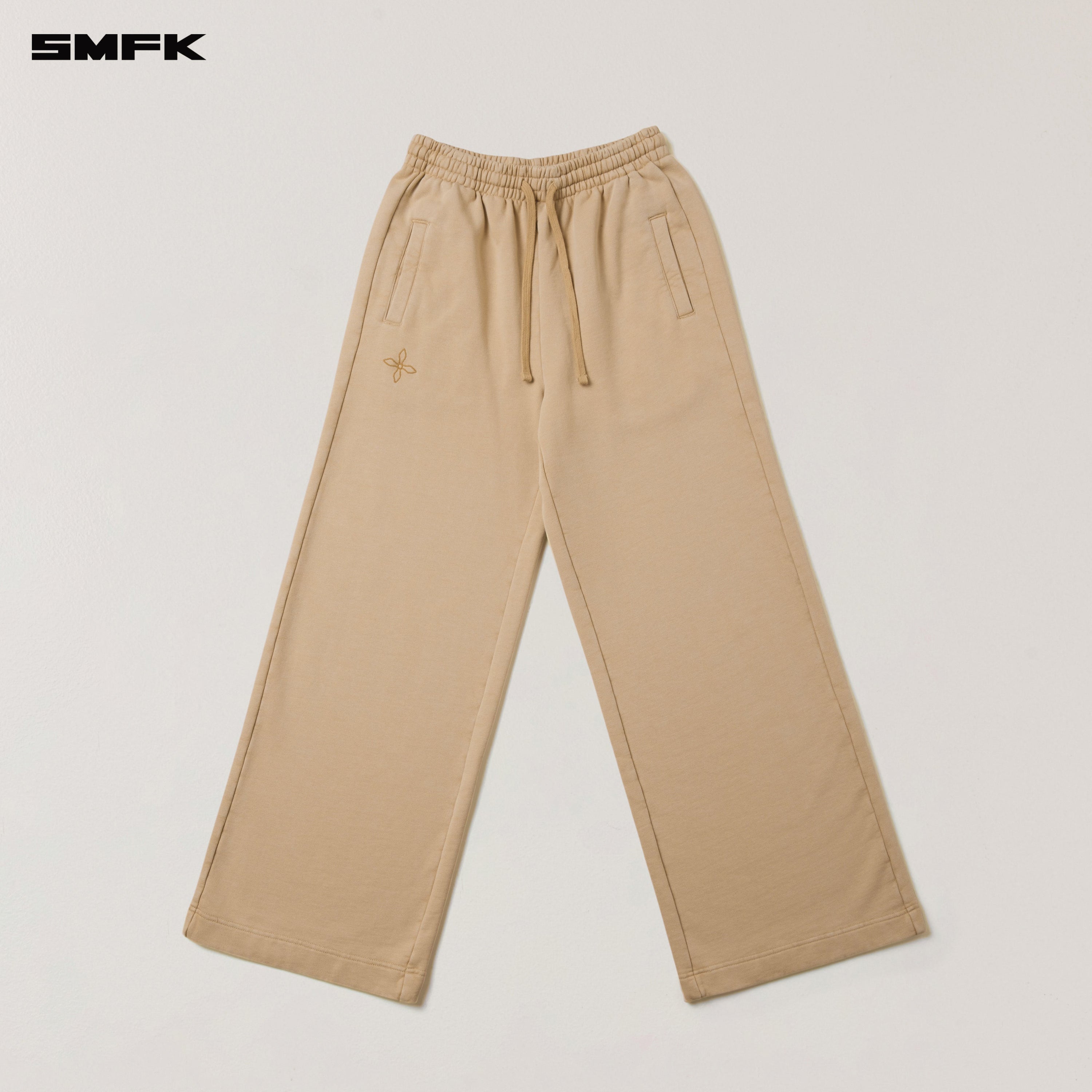 COMPASS MODE TOWER LOOSE SPORTS PANTS SAND