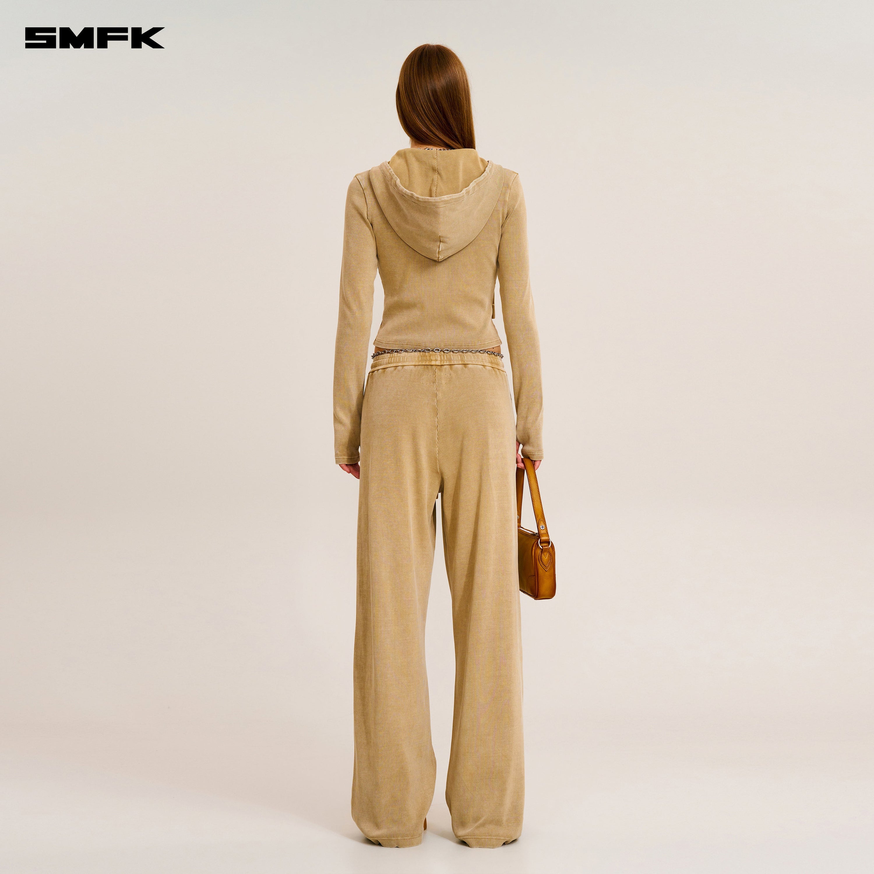 VINTAGE - SAVAGE STRAIGHT SPORTS PANTS/FADE DYE FADING DESERT