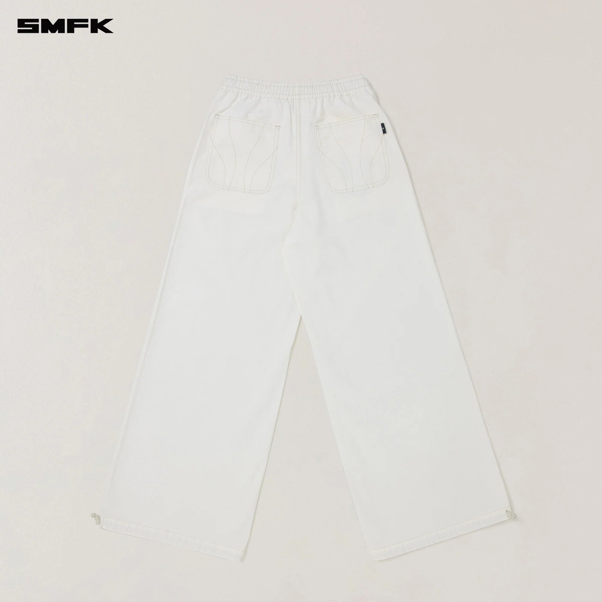 RAGE WILD ORIGIN HANDCRAFT SPORTS CARGO PANTS/GARMENT DYED SNOW MOUNTAIN WHITE