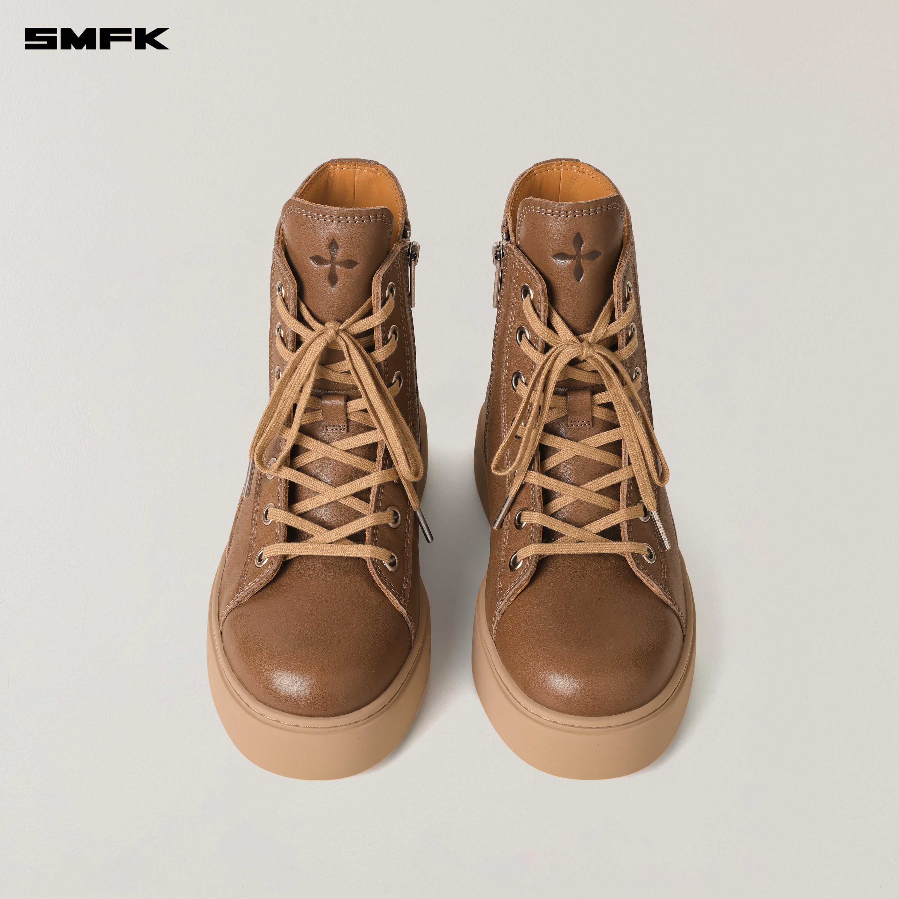 COMPASS ORIGIN LEATHER SNEAKER WILD BROWN