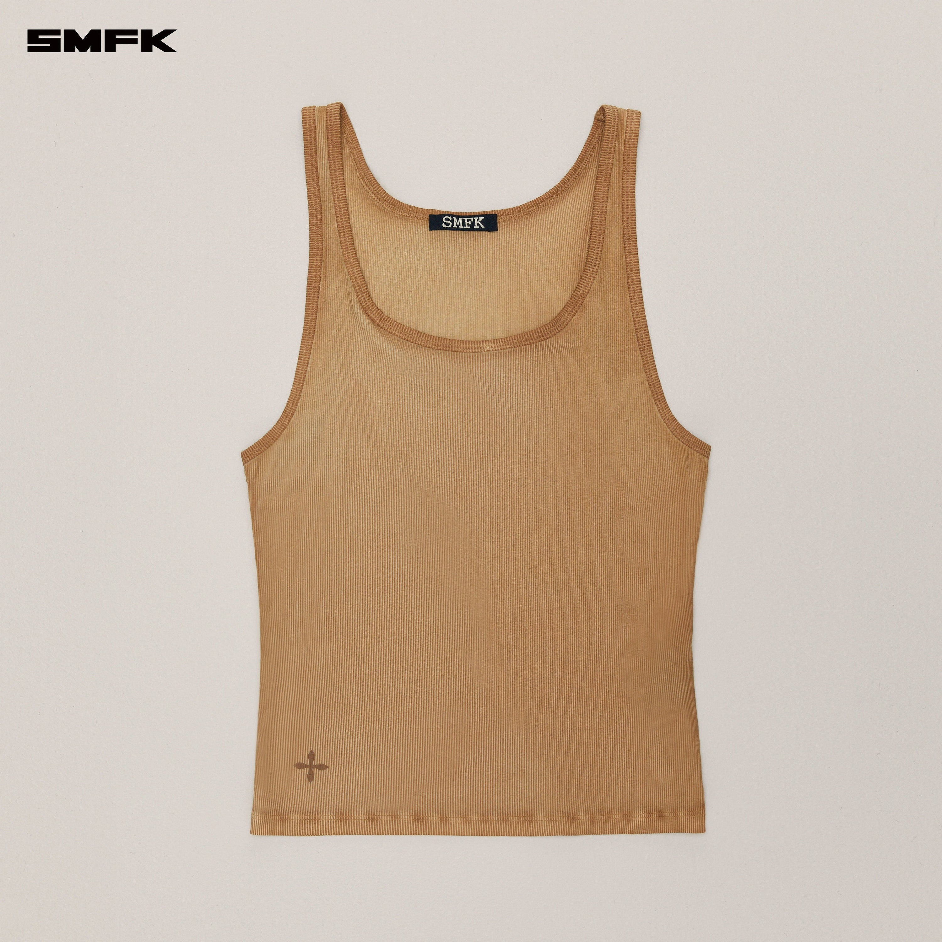 VINTAGE STORM FADE SILK SPORTS TANK FADING DESERT