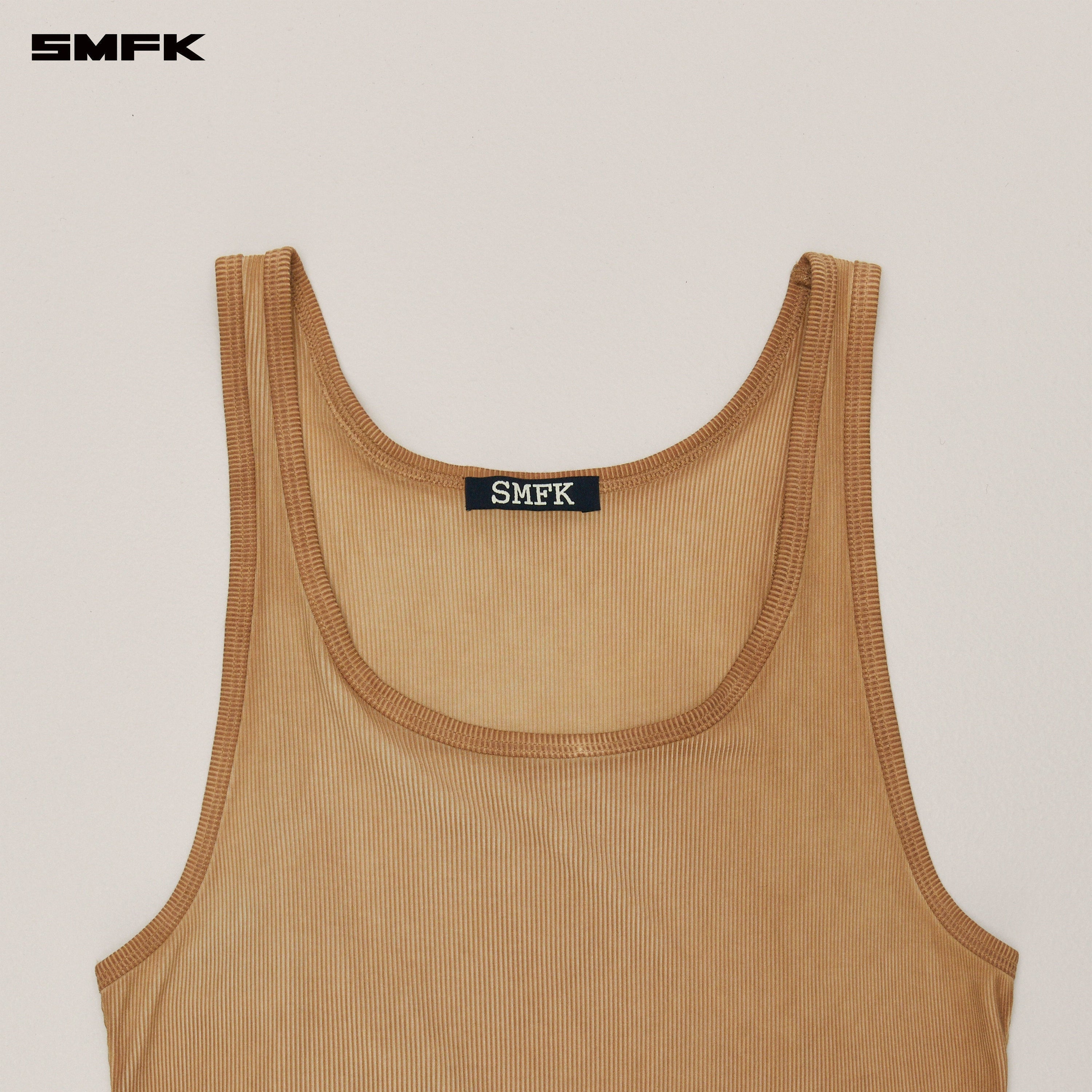 VINTAGE STORM FADE SILK SPORTS TANK FADING DESERT