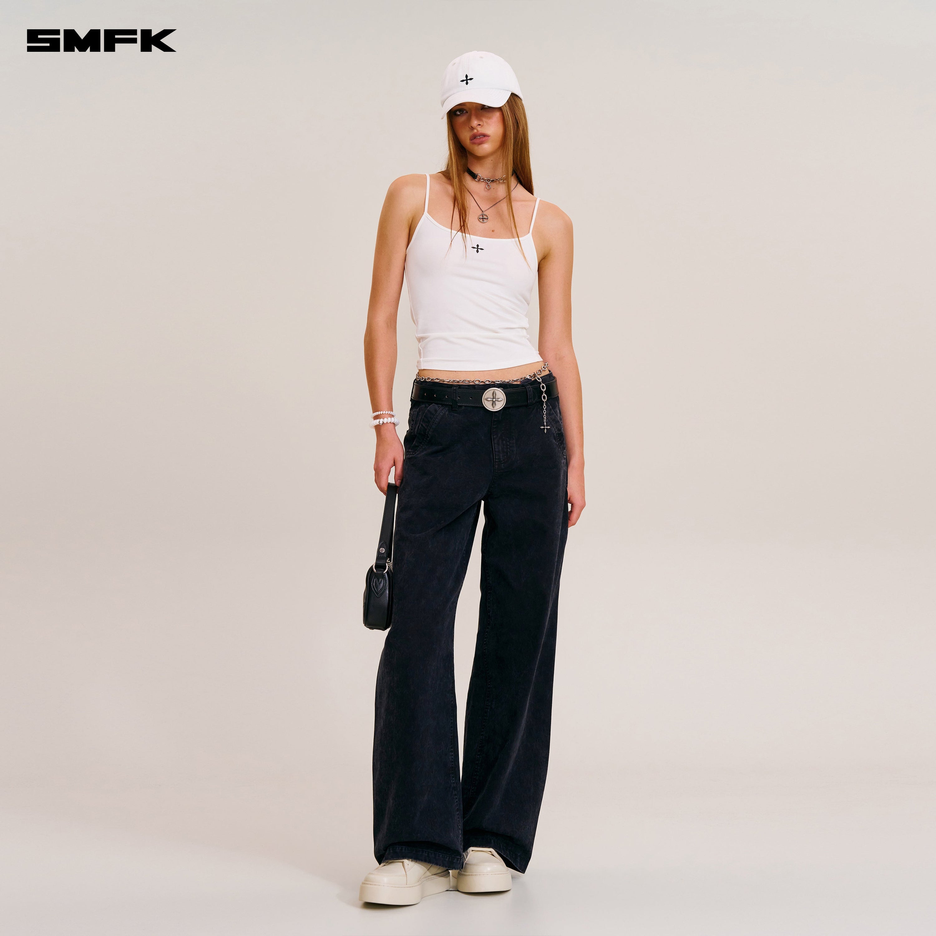 VINTAGE STORM FADE CAMISOLE SNOW MOUNTAIN WHITE