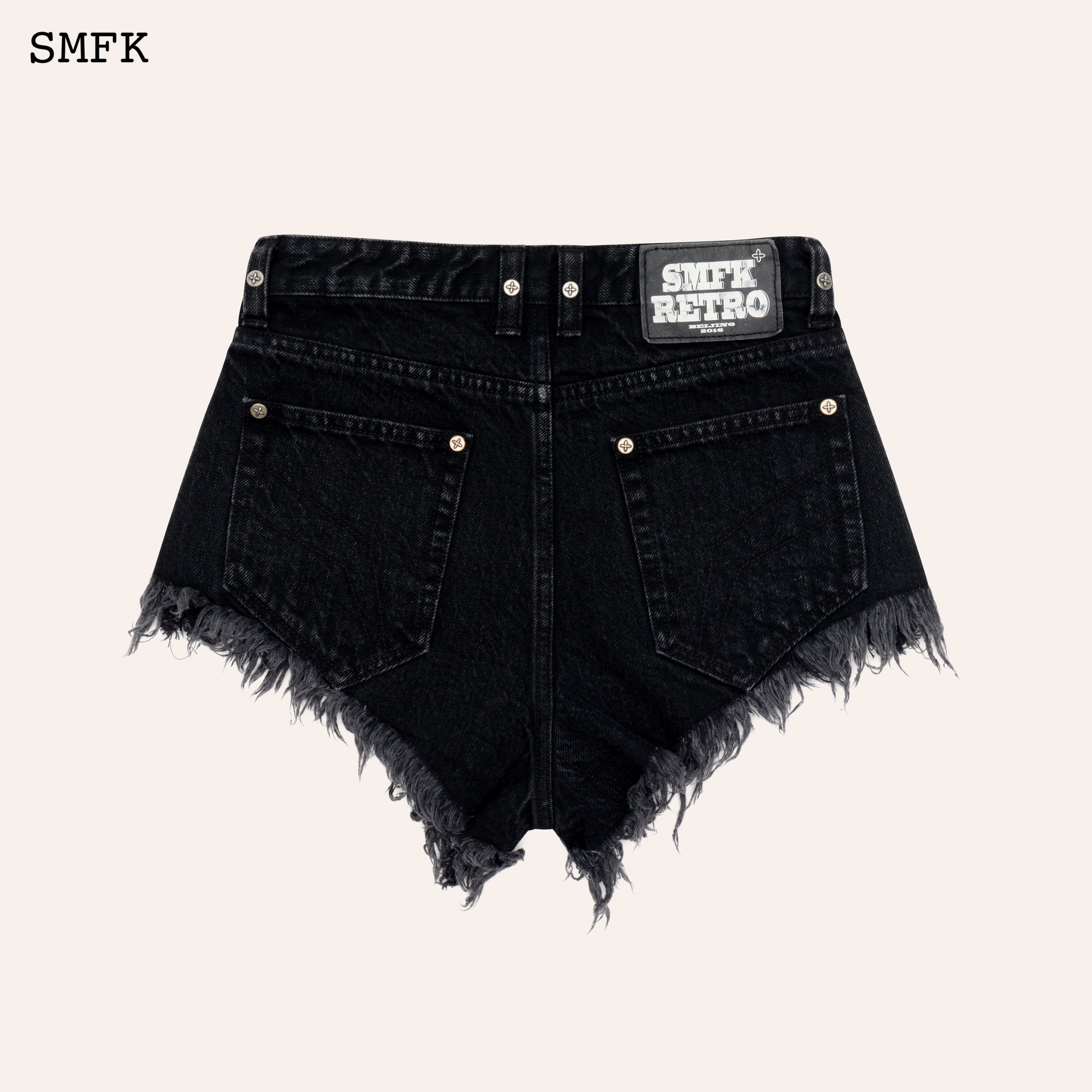 SMFK WILD WORLD STRAY DENIM SHORT SHORTS PS003B
