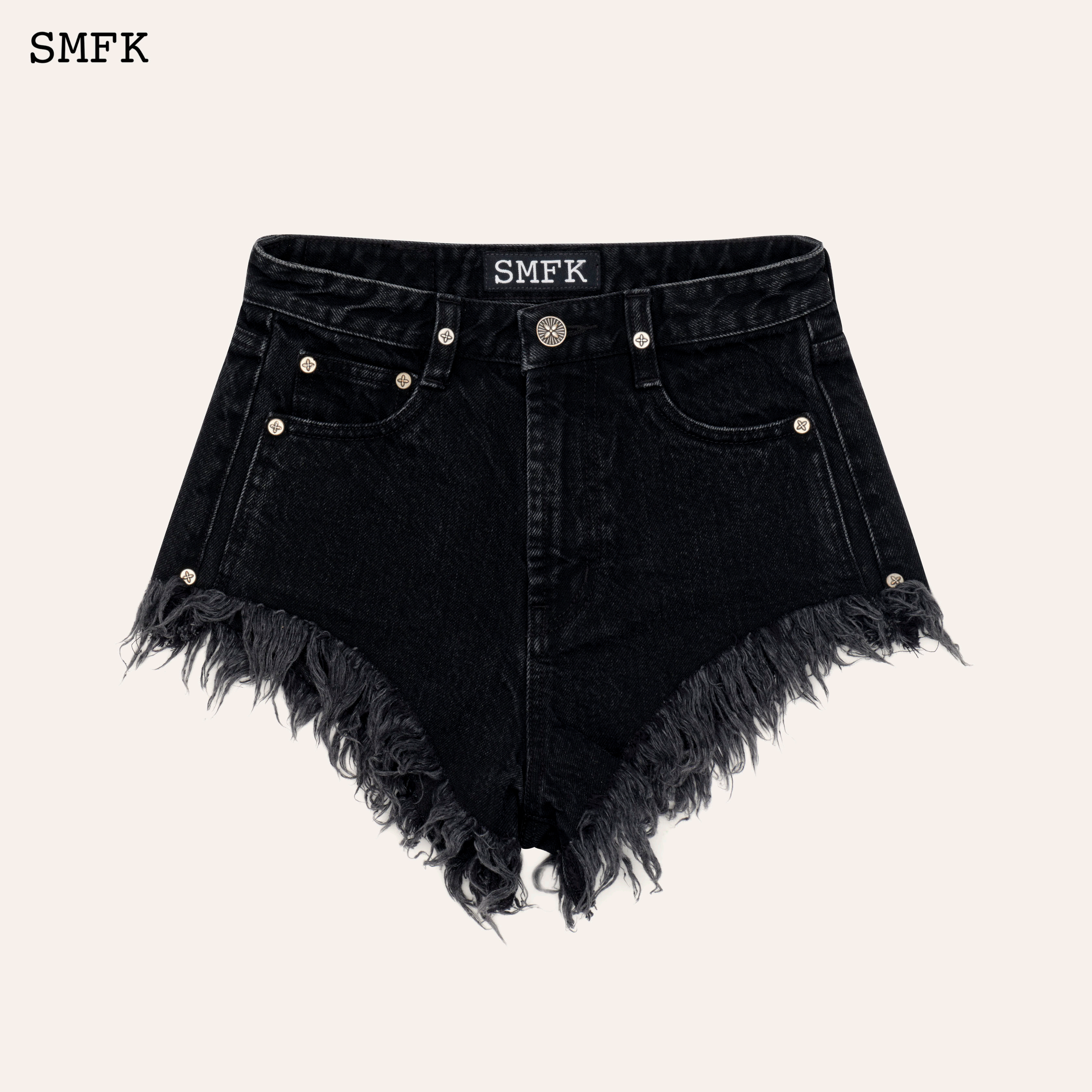SMFK WILD WORLD STRAY DENIM SHORT SHORTS PS003B