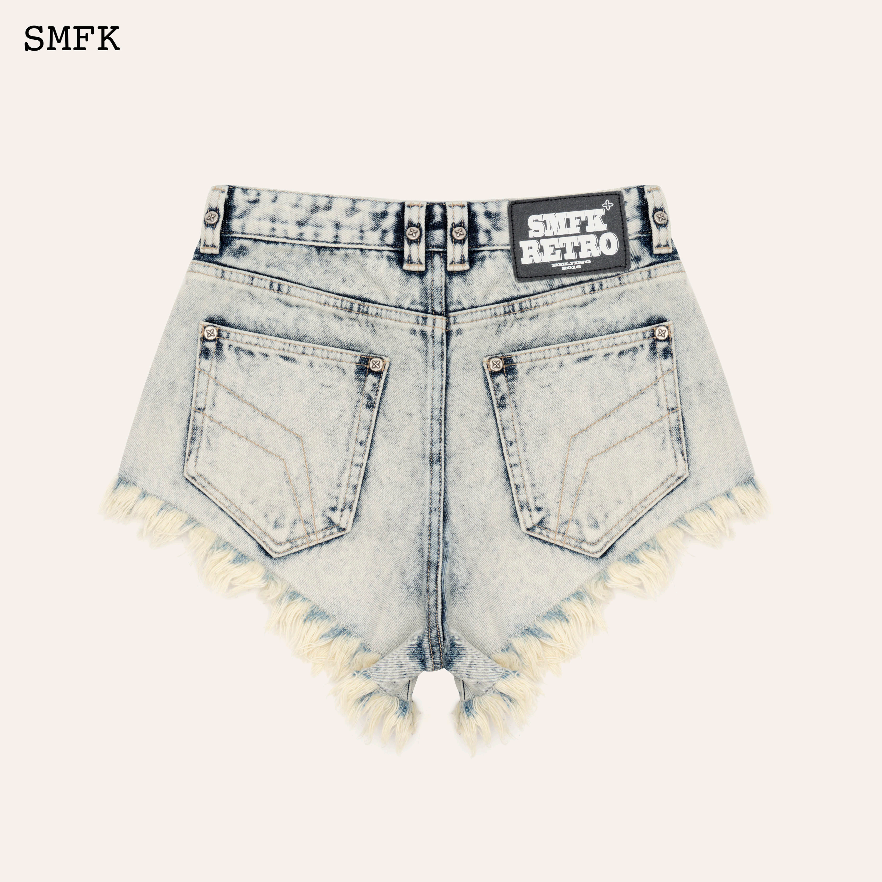 SMFK WILD WORLD STRAY DENIM SHORT SHORTS  PS003CW