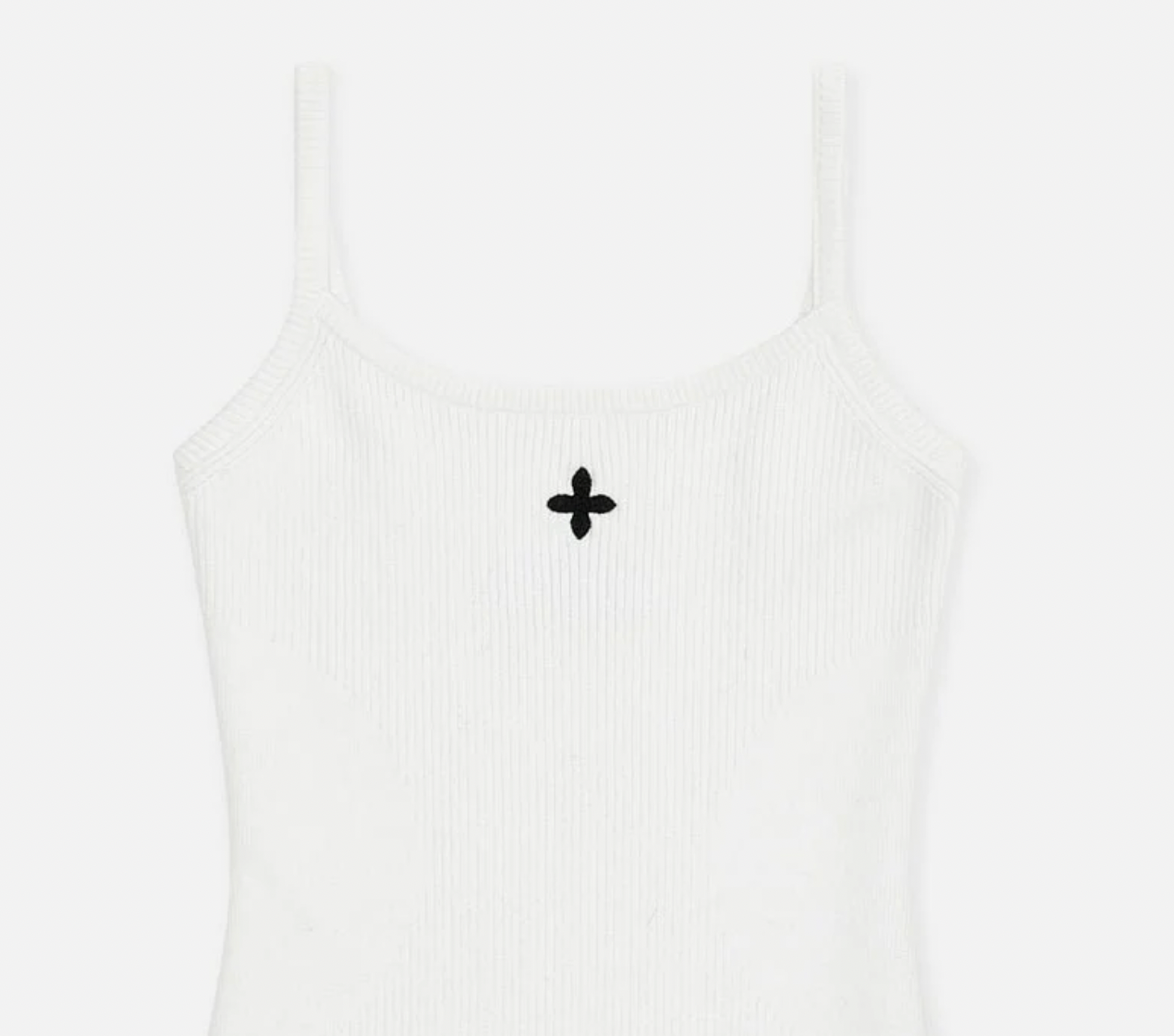 SMFK COMPASS SPORT CASHMERE KNIT SKIRT WHITE UFT10W