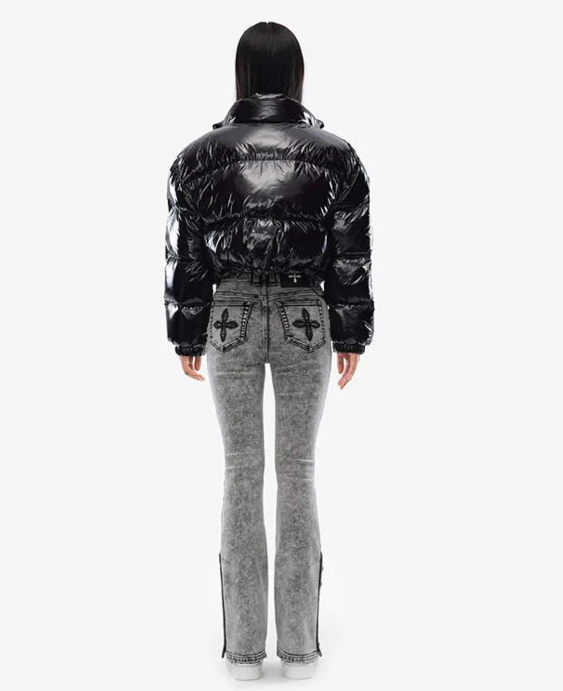 COMPASS VINTAGE SHORT BODY DOWN JACKET UG019B