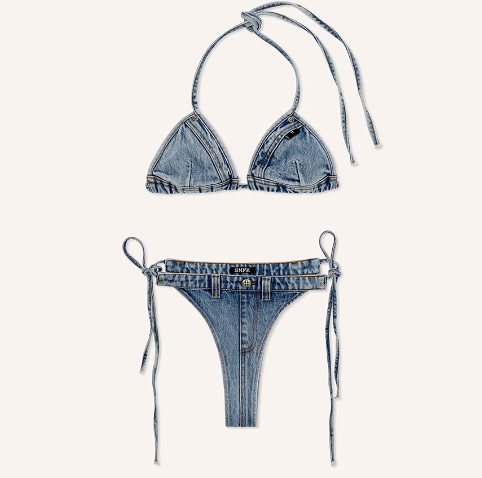 ROCK DENIM BIKINI UW04BL