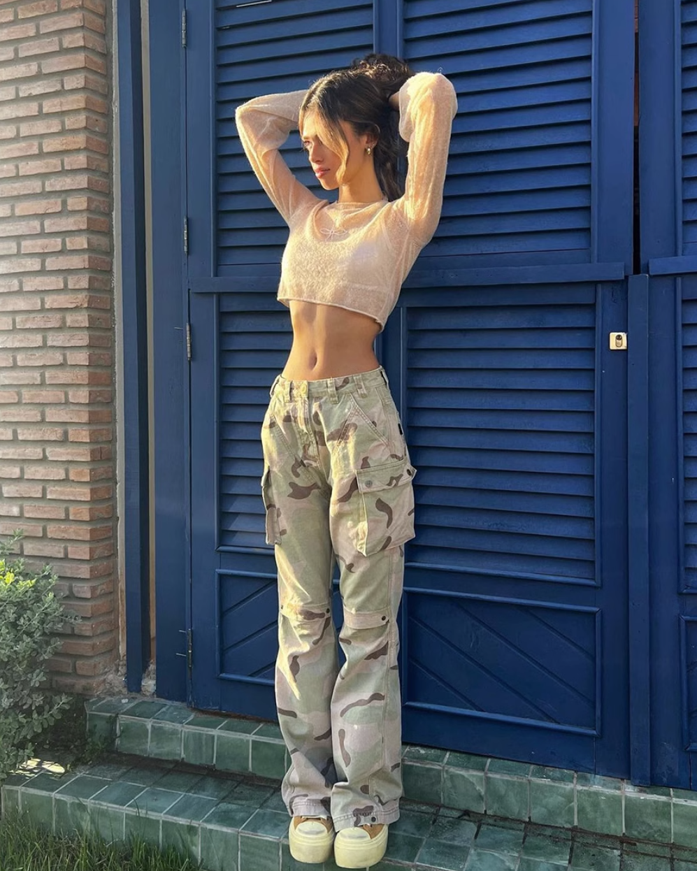 MERMAN CAMOUFLAGE OVERALLS  UP009CF