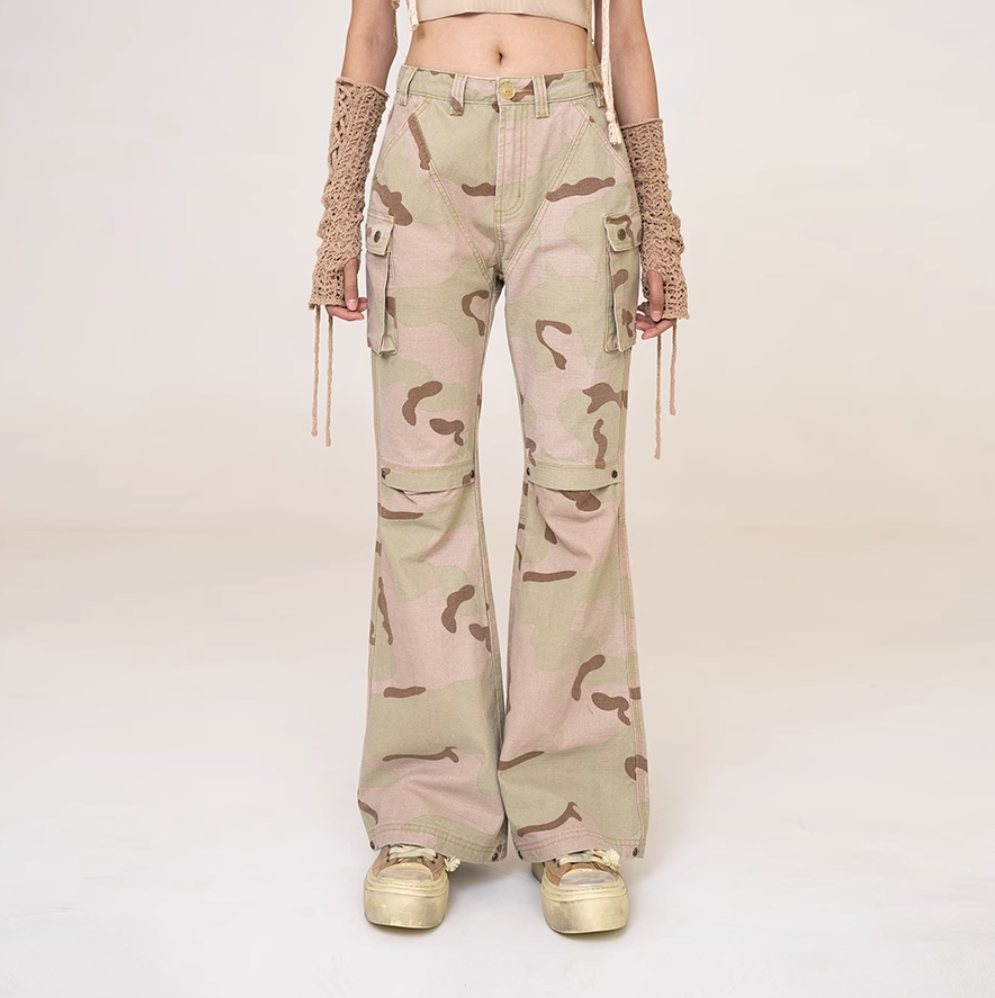 MERMAN CAMOUFLAGE OVERALLS  UP009CF