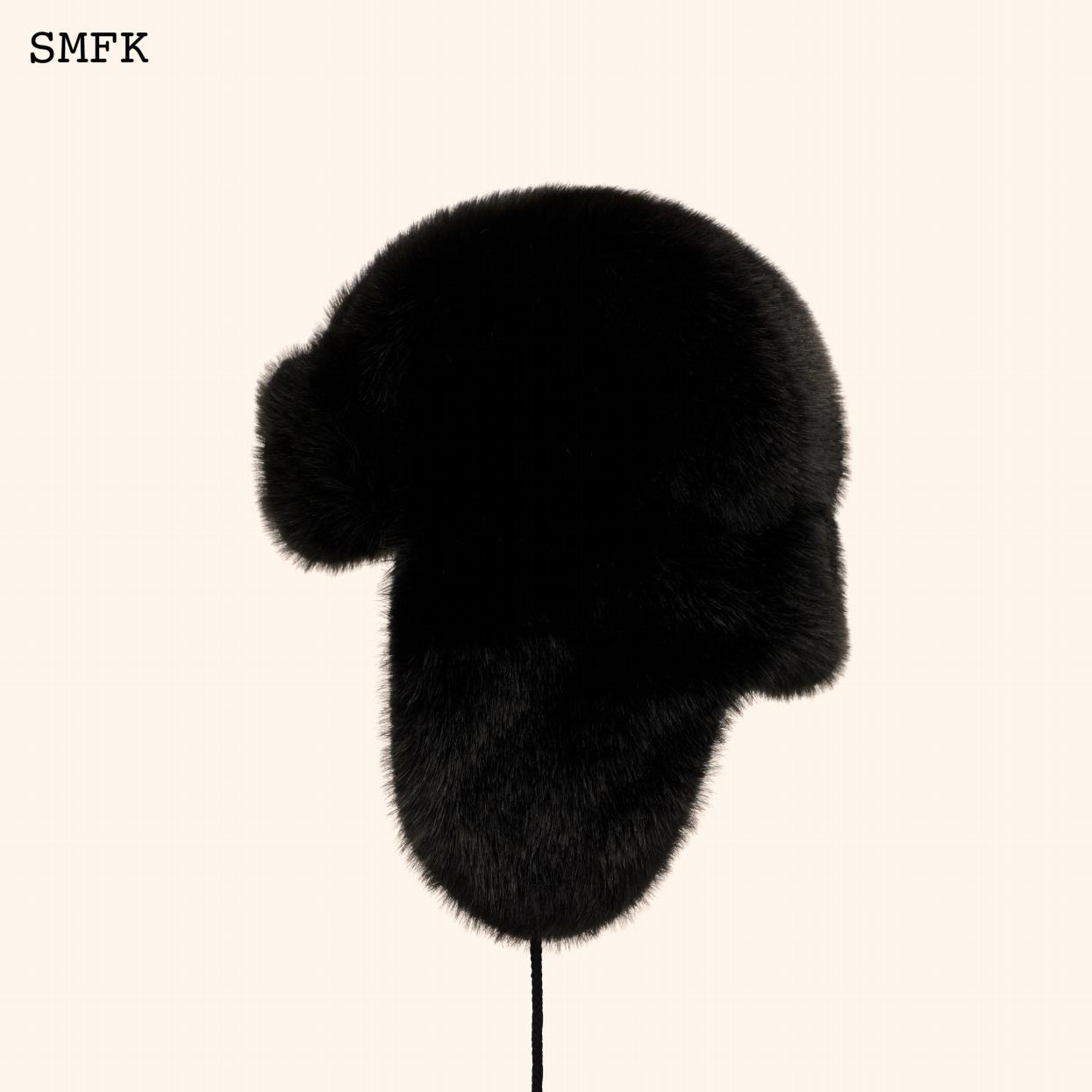 SMFK COMPASS CROSFLOWER PLAIN FUR LEI FENG HAT H0020B