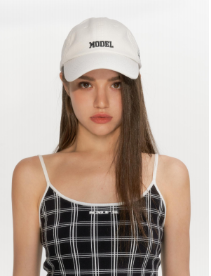 SMFK MODEL BASEBALL HAT/SNOW MOUNTAIN WHITE H0005W