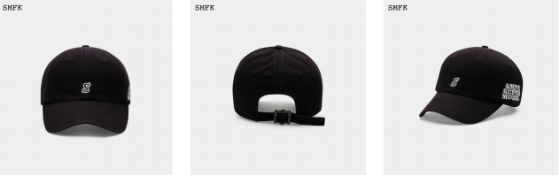 SMFK S BASEBALL CAP/WILDERNESS BLACK H0005BS