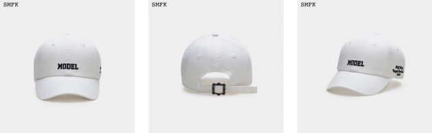 SMFK MODEL BASEBALL HAT/SNOW MOUNTAIN WHITE H0005W