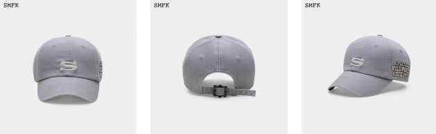 【PRE ORDER】SMFK MODEL BASEBALL CAP/FOREST GREY H0005LG