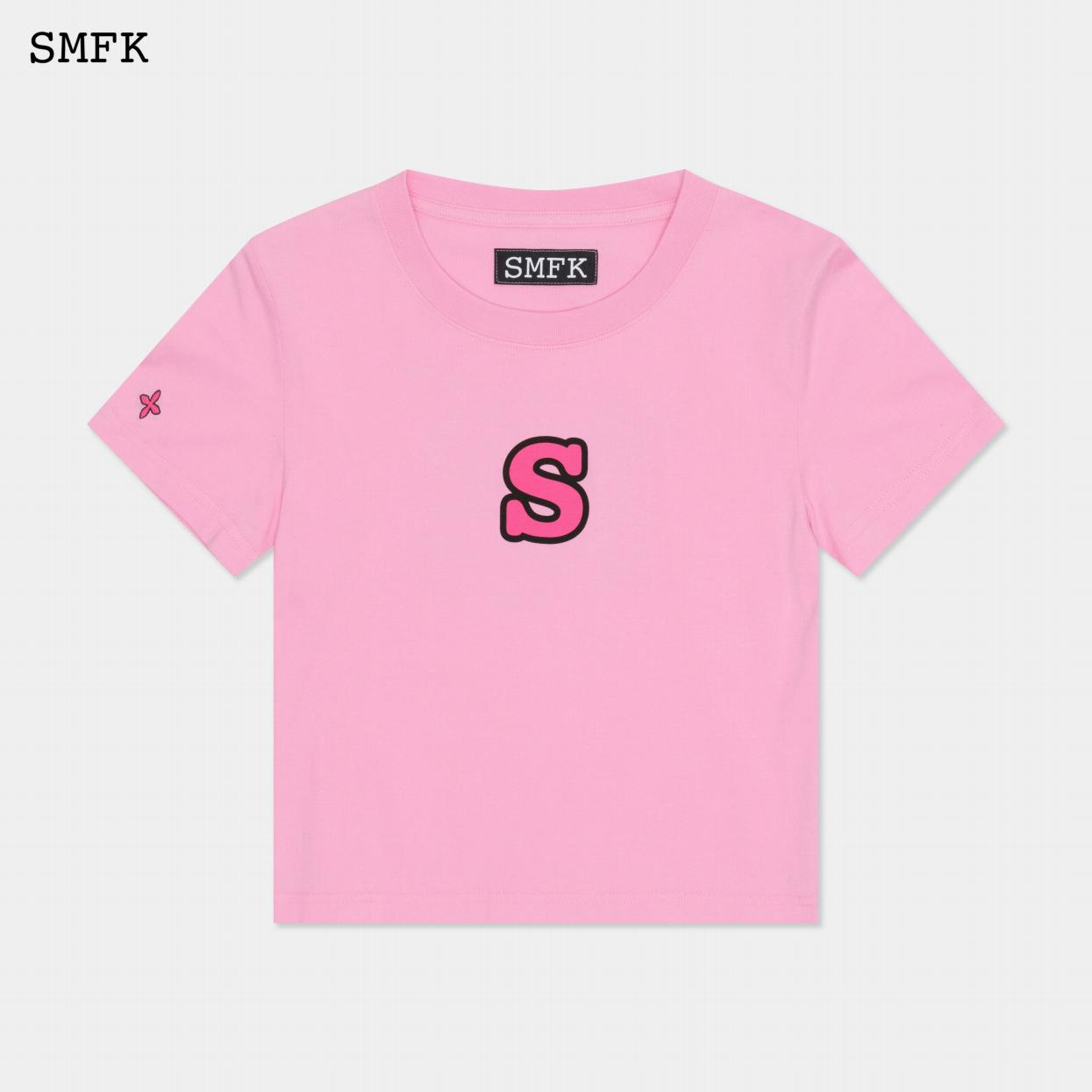 MODEL SLIM SKINNY TEE/ CHERRY BLOSSOM POWDER DT005PK