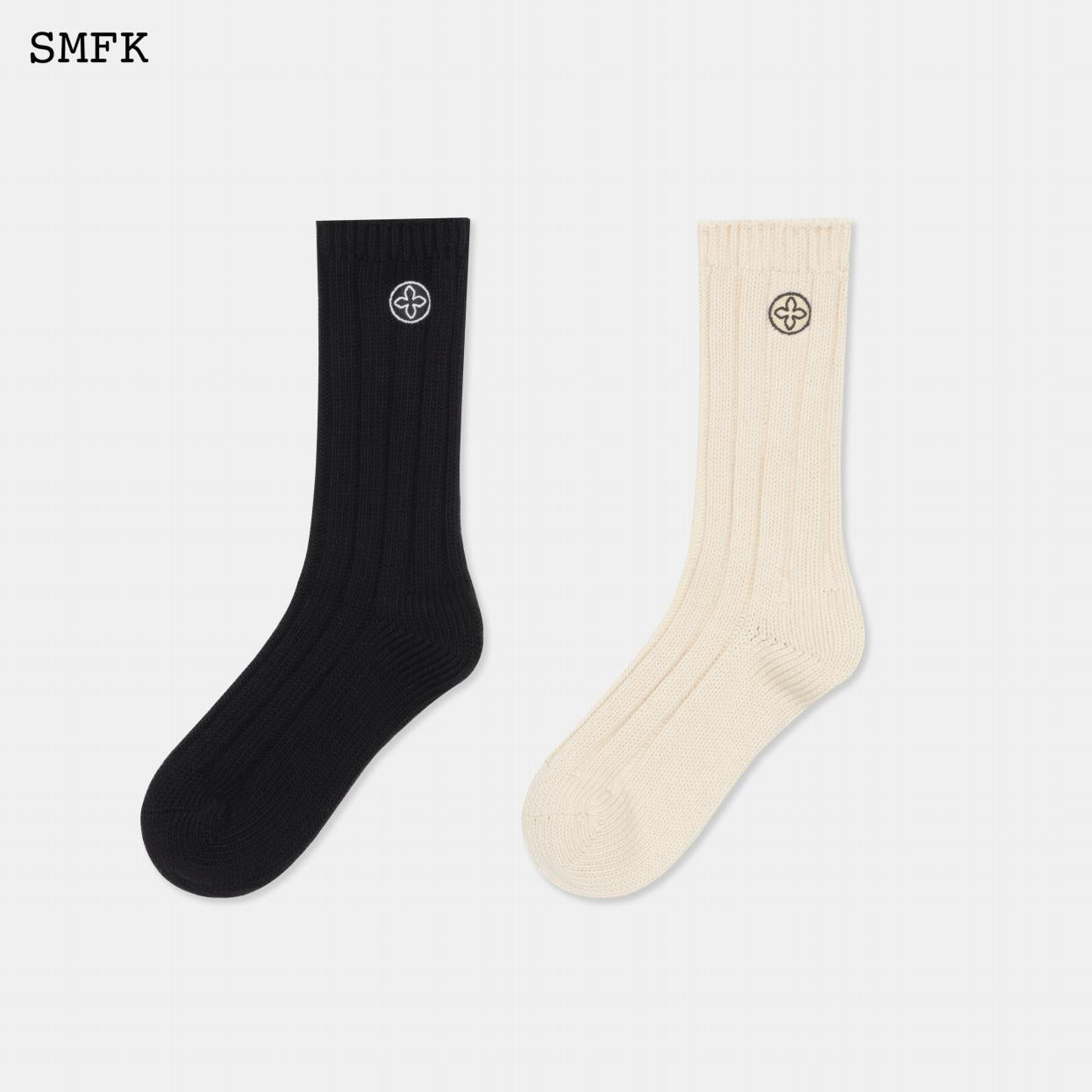 COMPASS VINTAGE COLLEGE KNITTED SPORTS SOCKS (2 PAIRS) US006BW