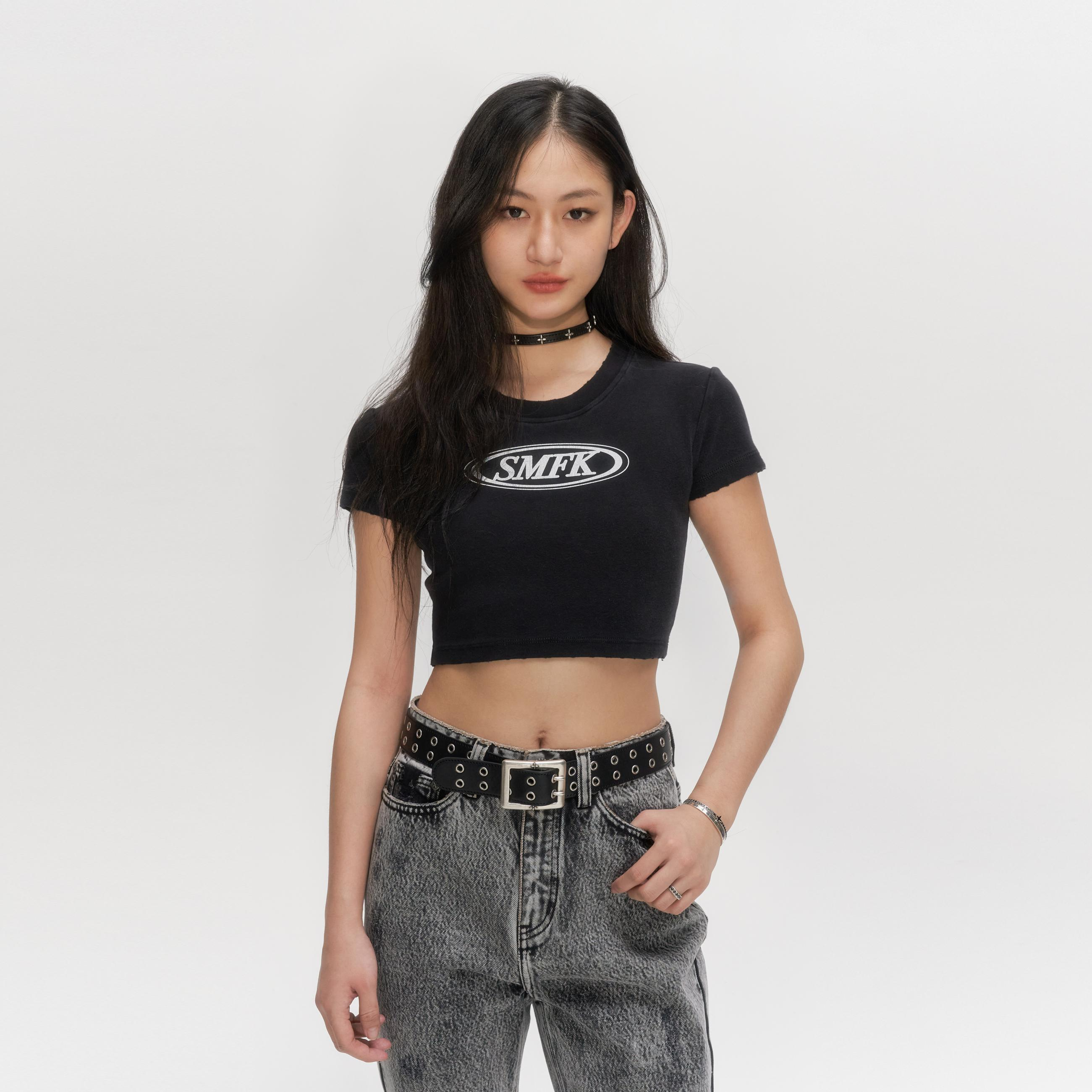 COMPASS  DANCE COMPANY SHORT TEE/ BLACK UT001B