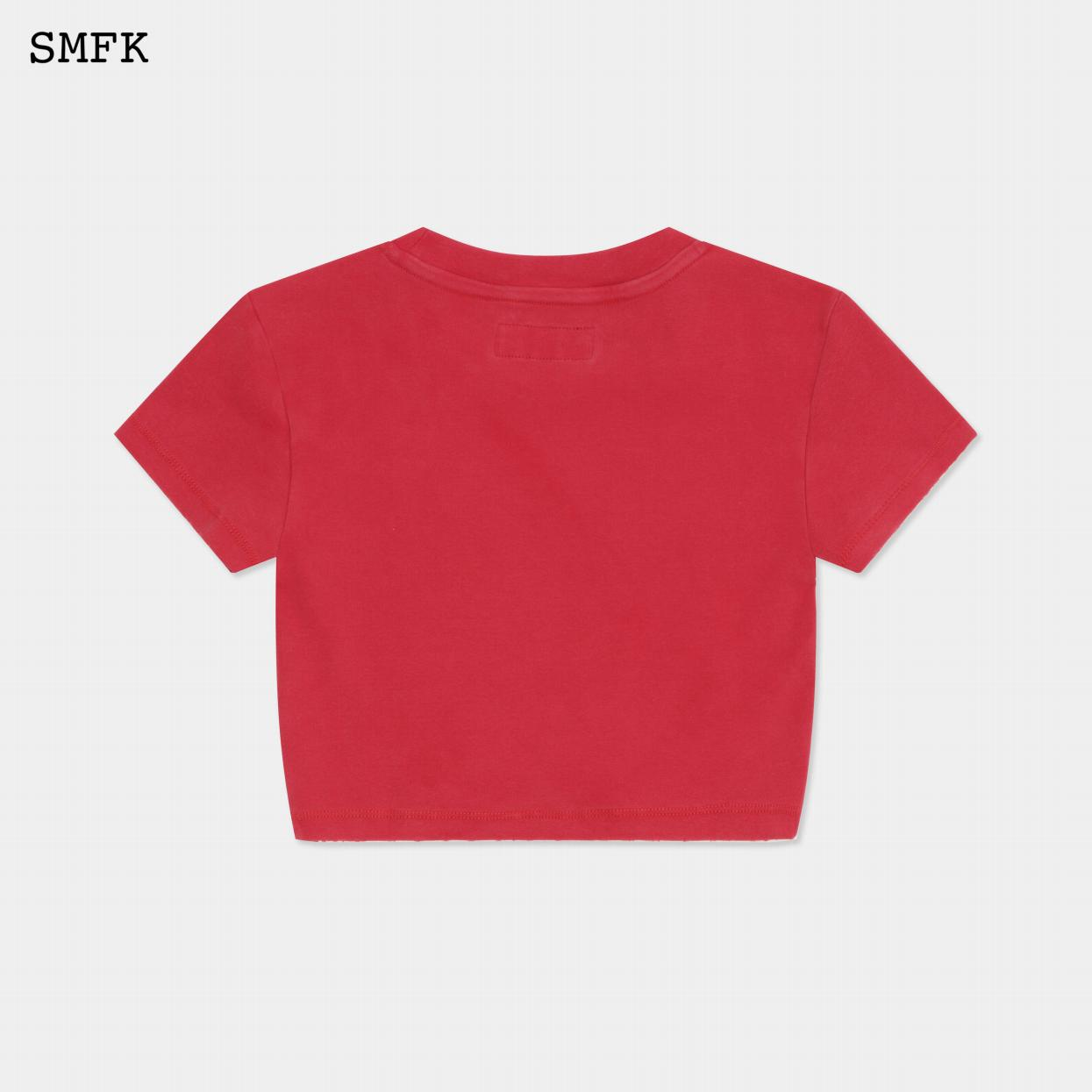 【PRE ORDER】COMPASS DANCE COMPANY SHORT TEE/ VINTAGE RED UT001R