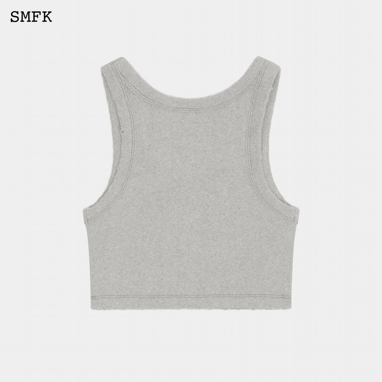 【PRE ORDER】SMFK COMPASS RETRO SPORTS VEST/LIGHT FLORAL GREY UTK02LG
