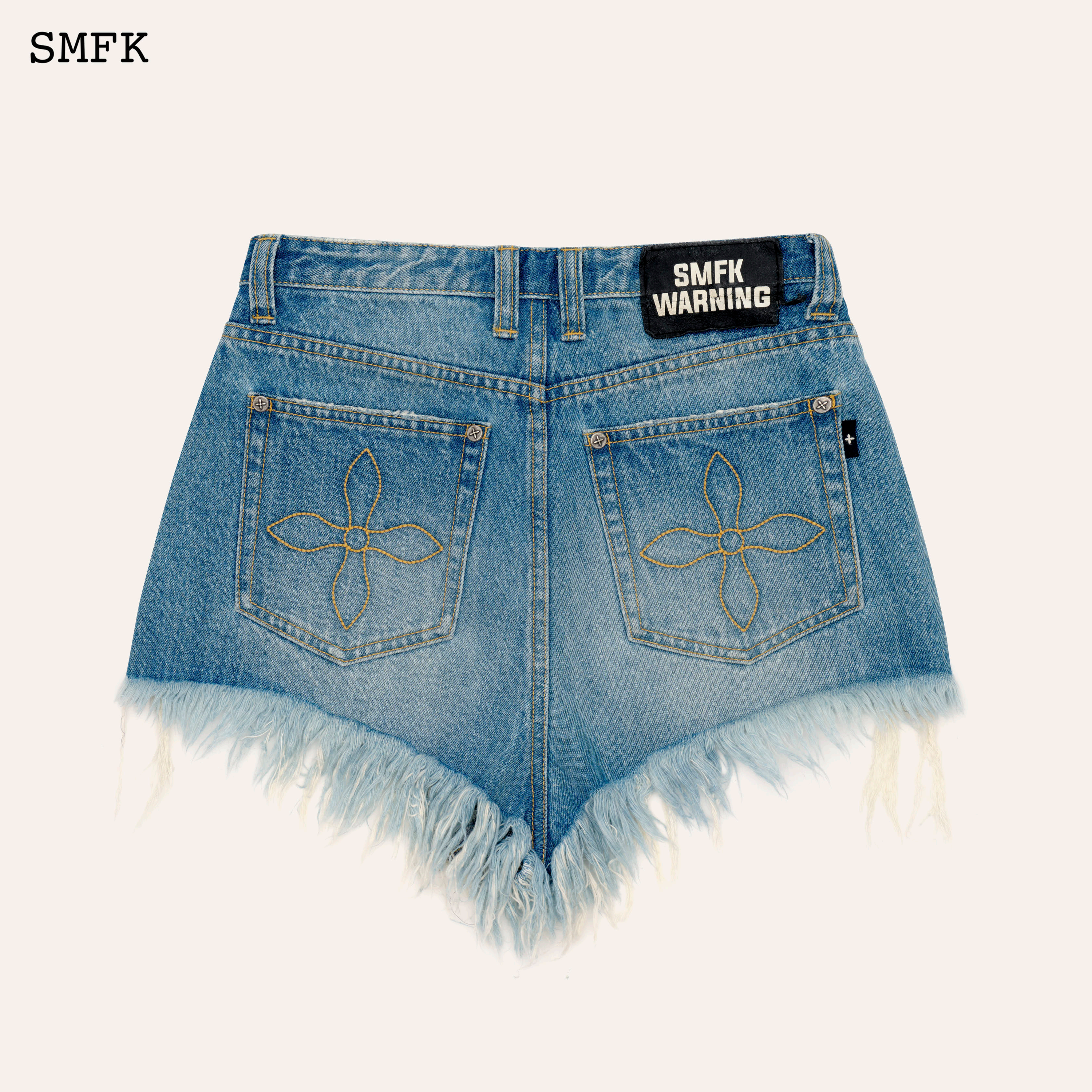 SMFK WILD DIAMOND DENIM SHORTS PS001BLD