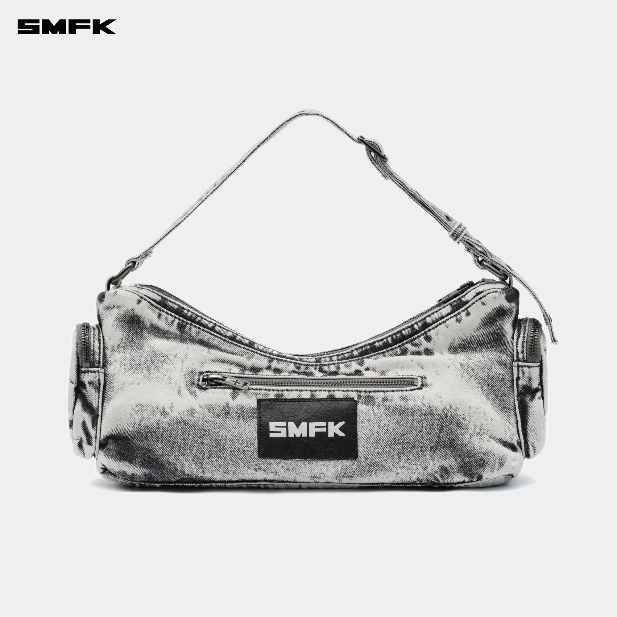 SMFK COMPASS HIPS DENIM SHORT BAG GRAY
