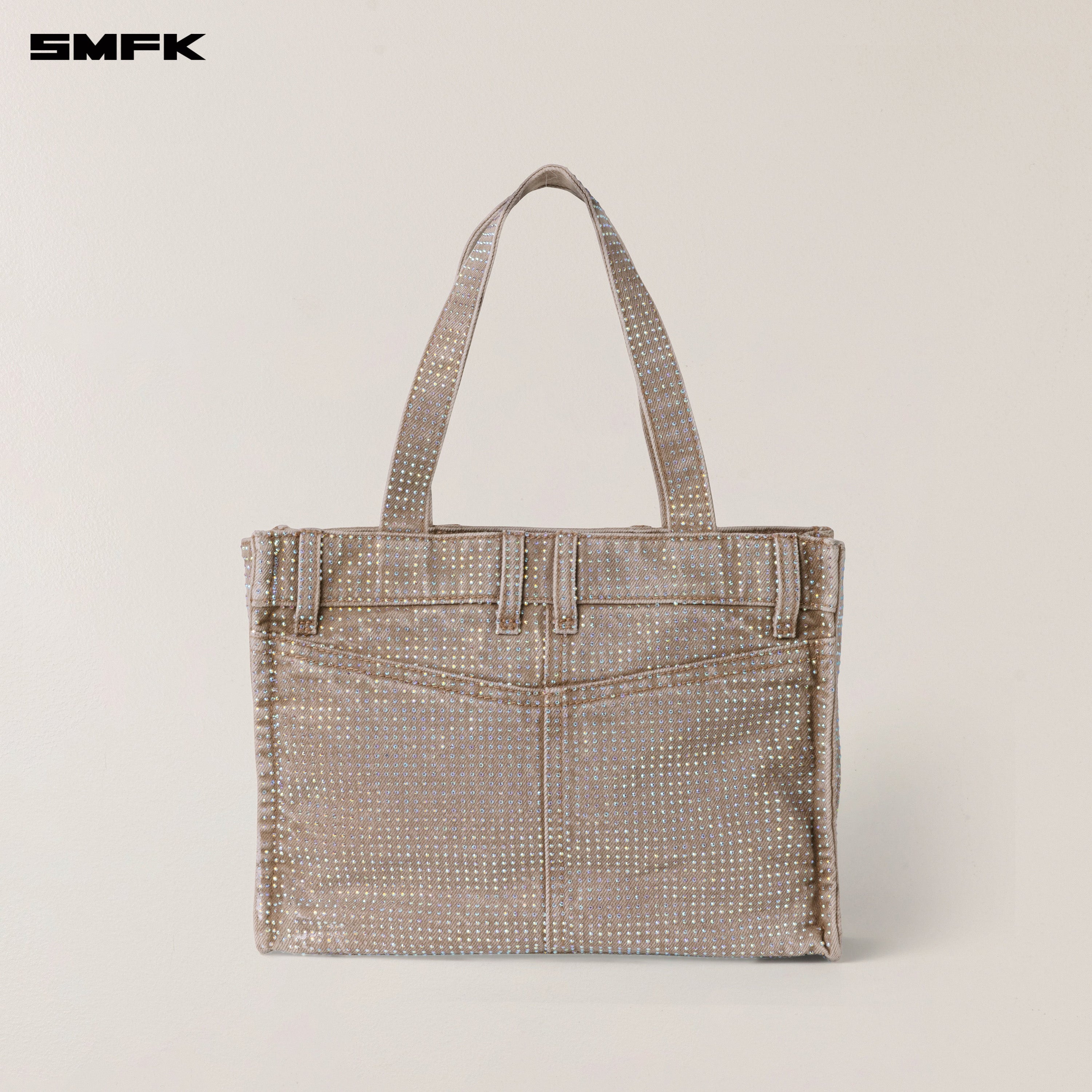 RAGE WILD DIAMOND DENIM TOTE MEDIUM WILD DIAMOND