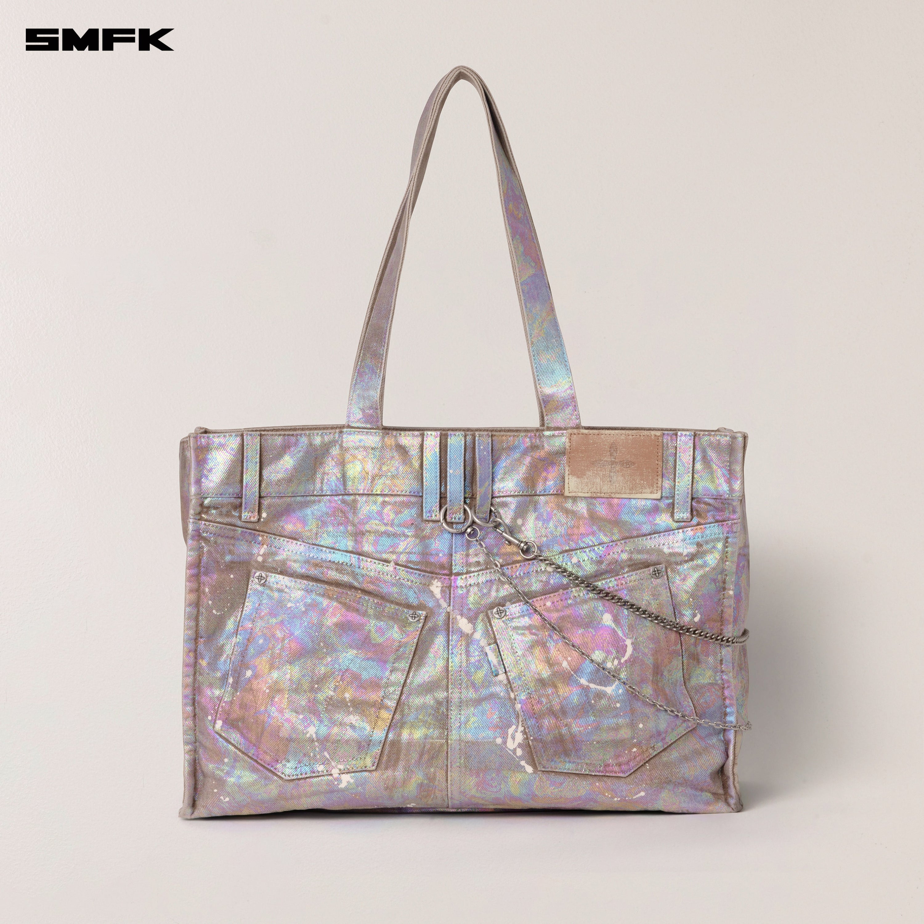 RAGE WILD FANTASY BRICK DENIM TOTE LARGE FANTASY LAND