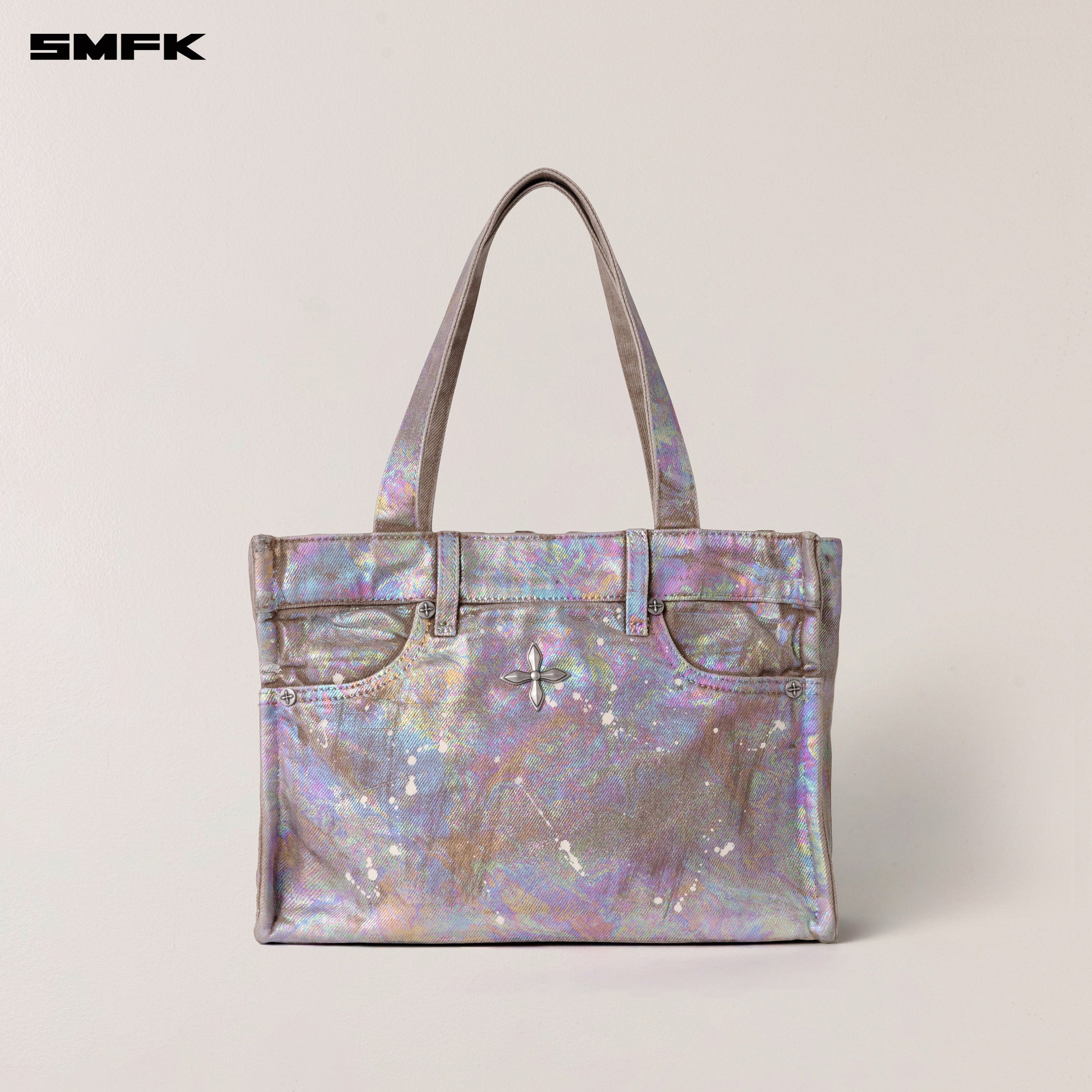 RAGE WILD FANTASY BRICK DENIM  TOTE MEDIUM FANTASY LAND BD001KS+
