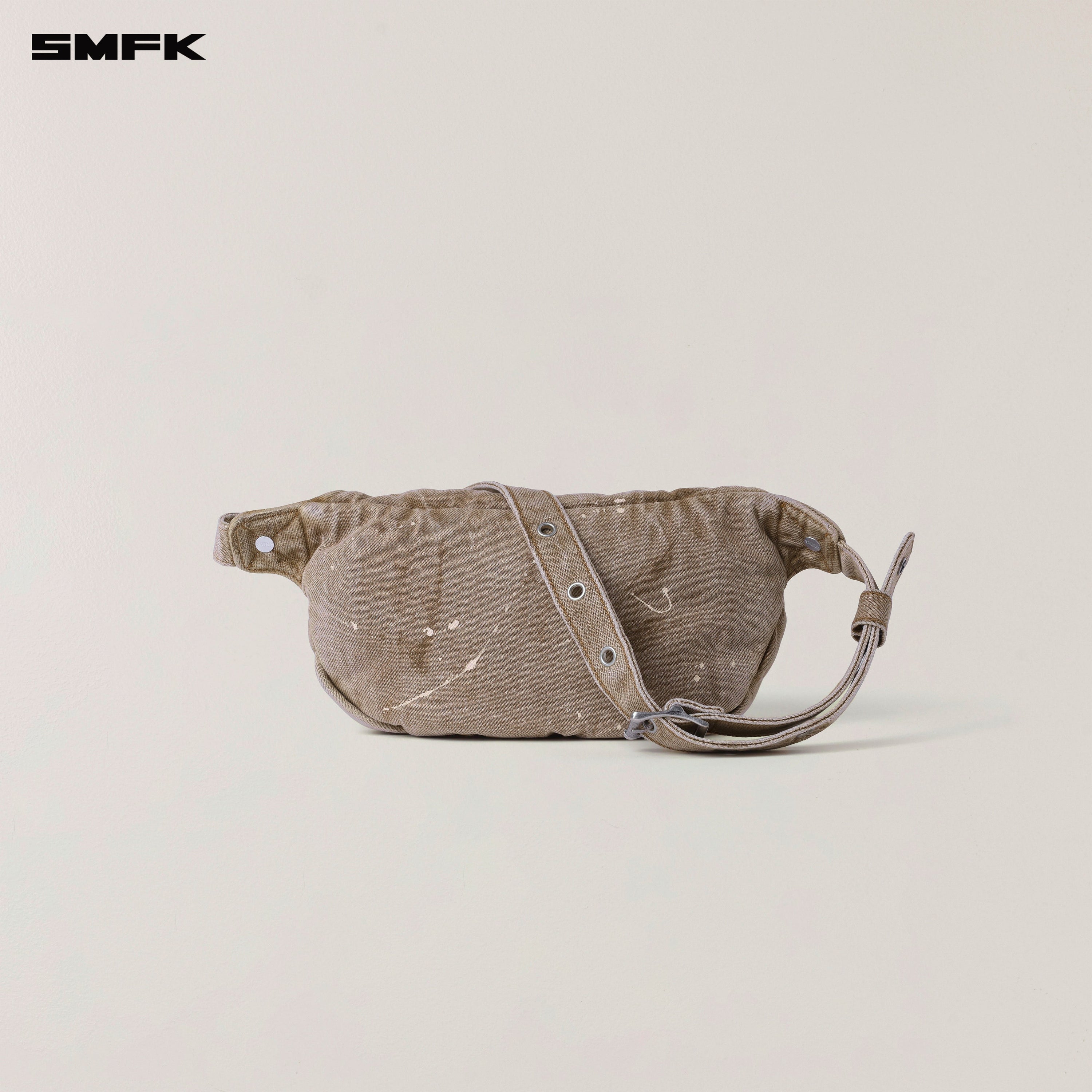 RAGE WILD RUSH HANDCRAFT DENIM BUMBAG WILD COWBOY BROWN