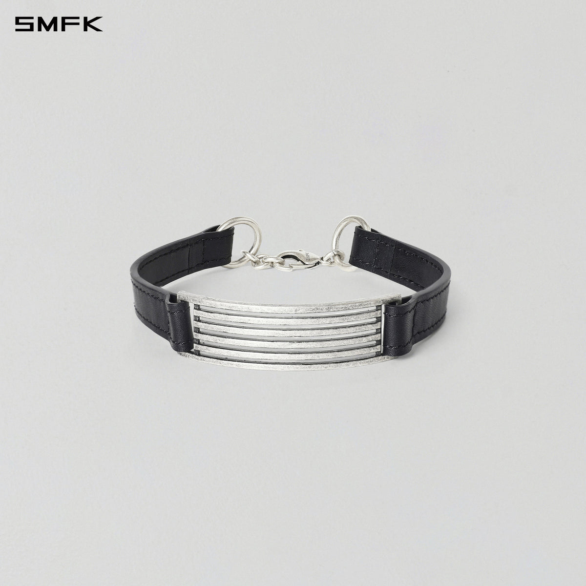 MIRAGE PRISM LEATHER CHOKER/LEATHER WILD BLACK