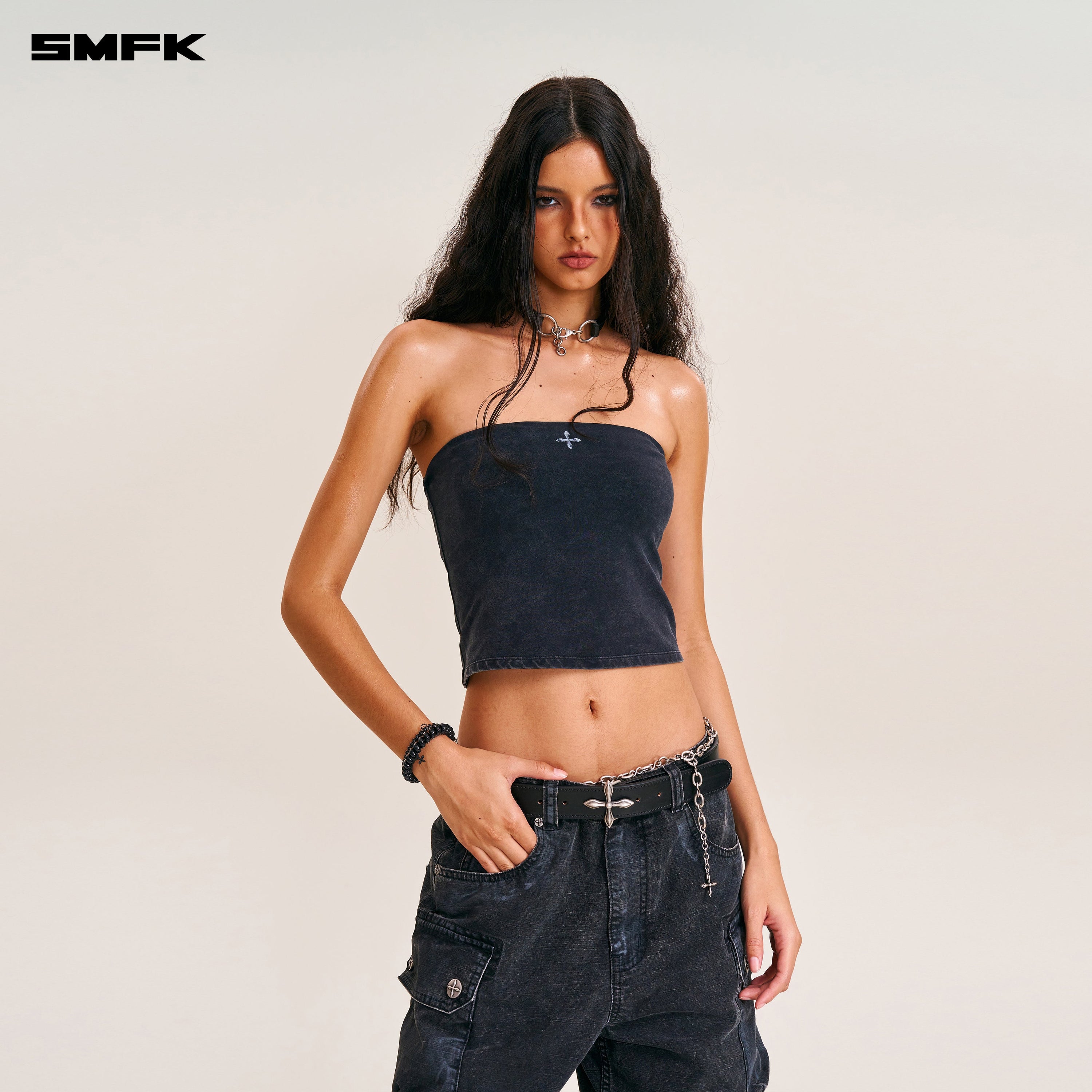 COMPASS TOTEM HANDCRAFT HORSE LEATHER BELT WILD BLACK