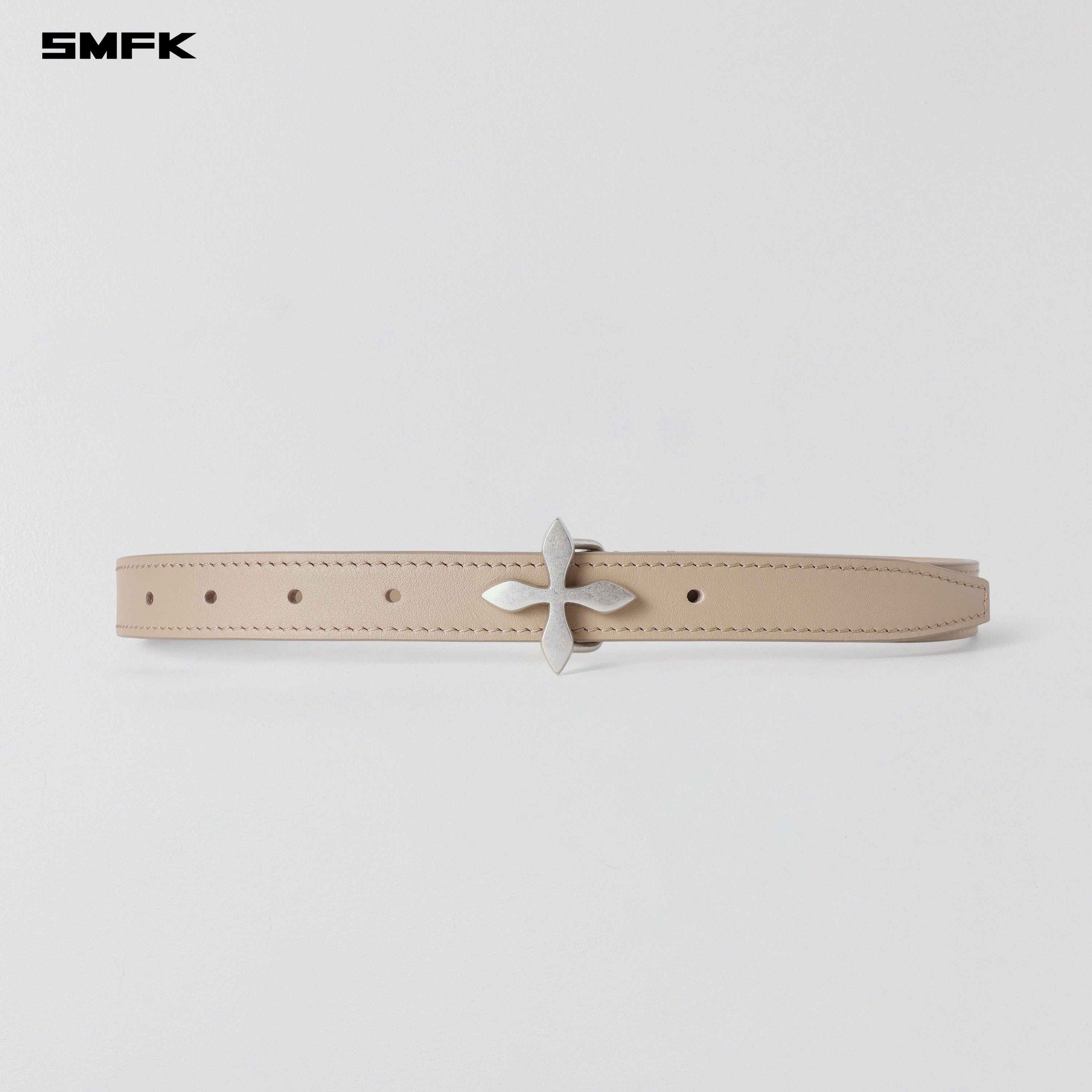 MIRAGE MIRROR LEATHER BELT/THIN FRESH SKIN