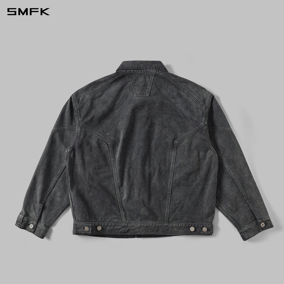 VINTAGE STORM FADE LOOSE DENIM JACKET/FADE DENIM/U FADE ASH