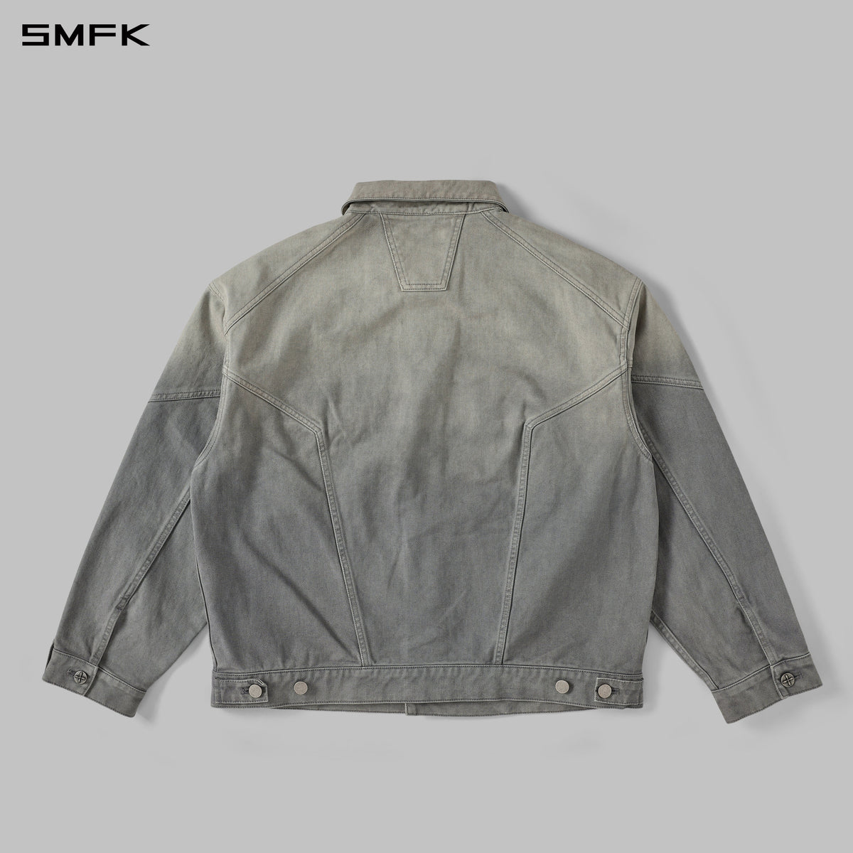 VINTAGE STORM FADE LOOSE DENIM JACKET/FADE DENIM/U FADE CLOUD GREY