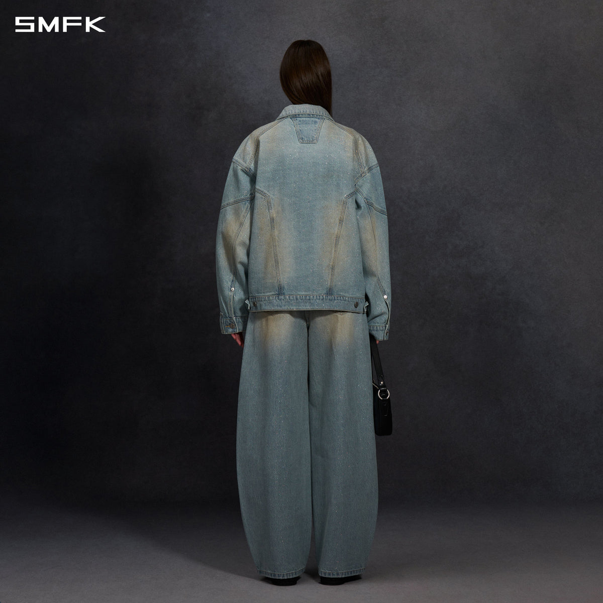 MIRAGE SIREN VINTAGE MASSIVE CARGO JACKET/STARRY DENIM/U STARRY BLUE