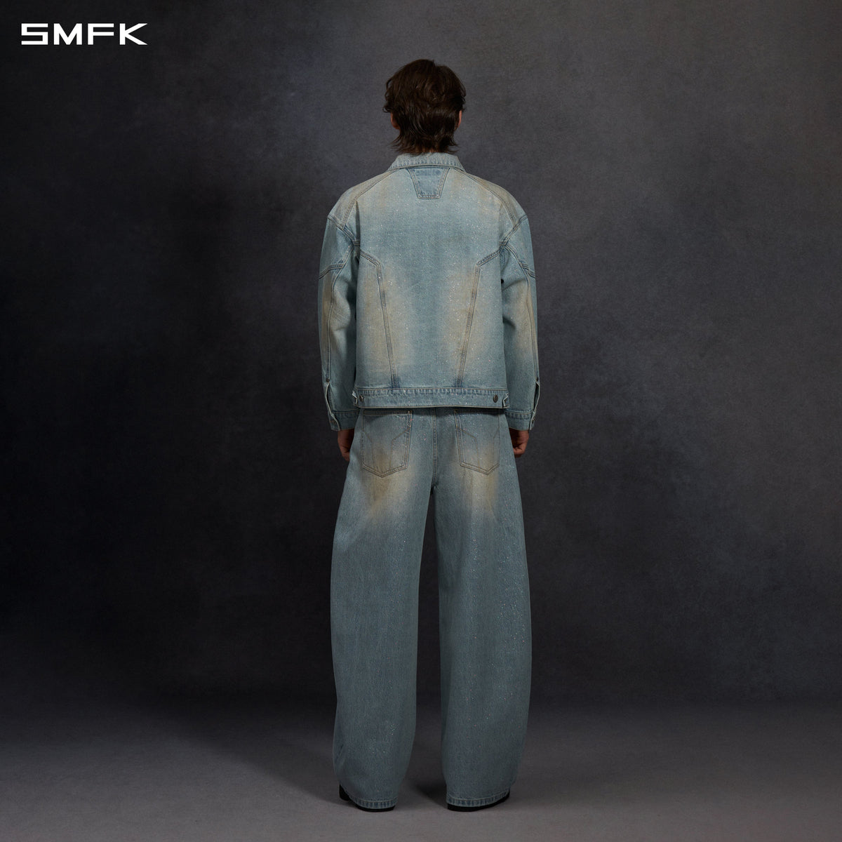 MIRAGE SIREN VINTAGE MASSIVE CARGO JACKET/STARRY DENIM/U STARRY BLUE