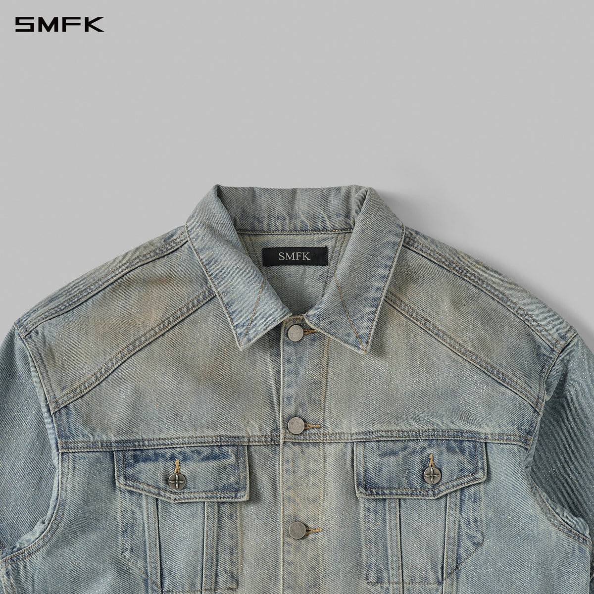 MIRAGE SIREN VINTAGE MASSIVE CARGO JACKET/STARRY DENIM/U STARRY BLUE