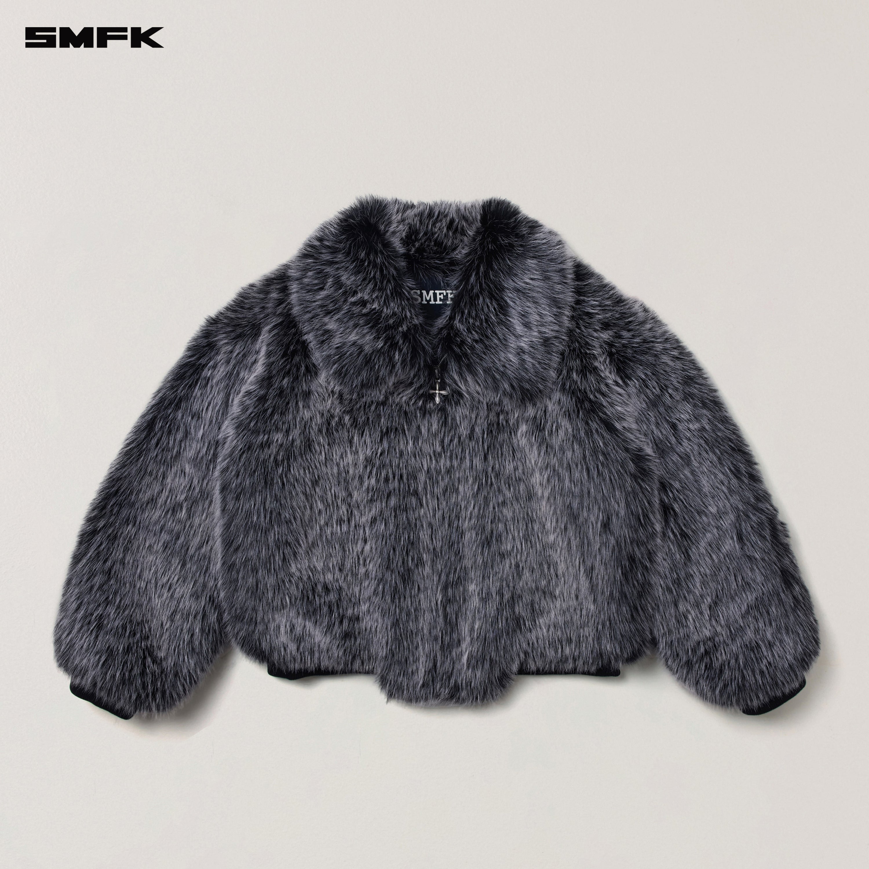 COMPASS MODE WASTELAND ARENA FURRY JACKET SILVER FOX
