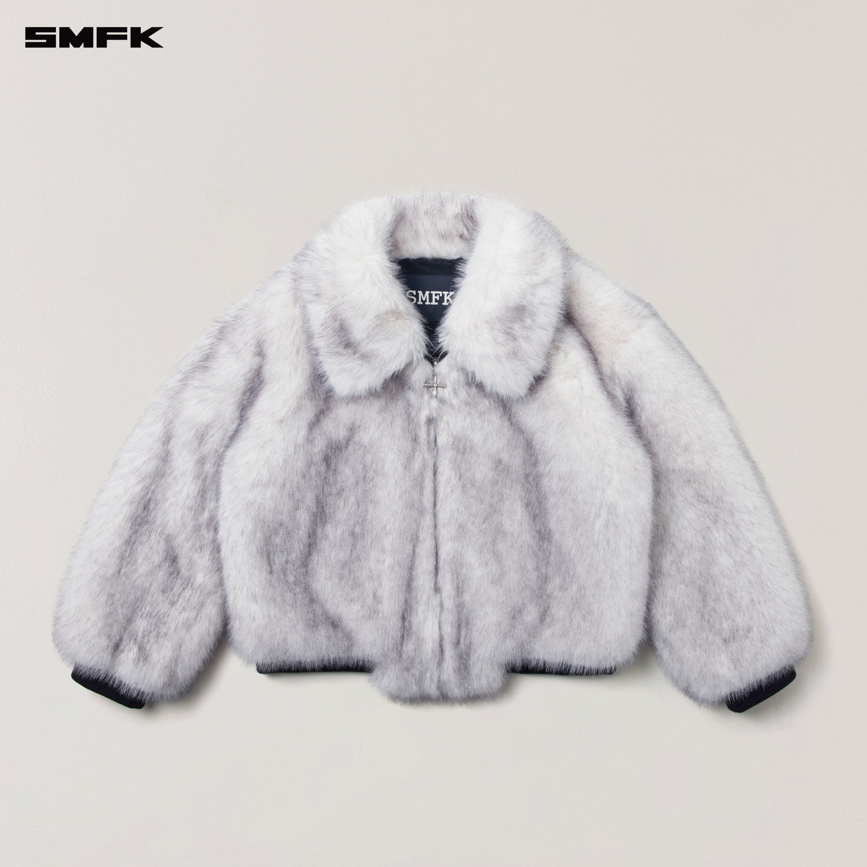 COMPASS MODE WASTELAND ARENA FURRY JACKET ARCTIC FOX WHITE