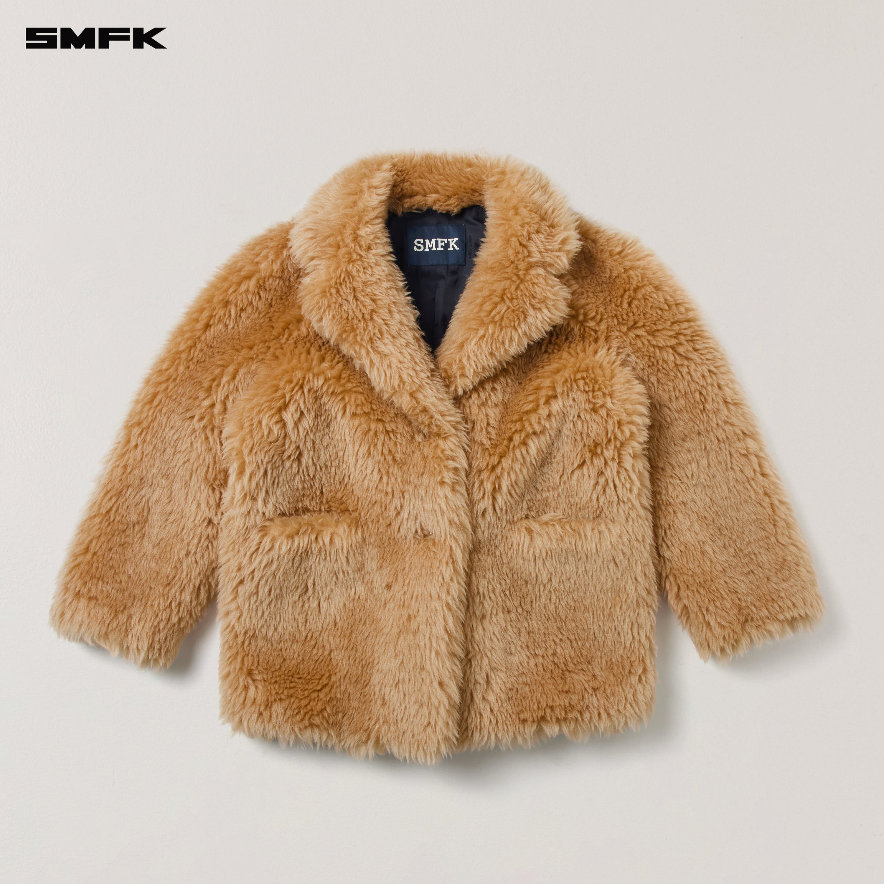 COMPASS MODE RAW WOOL LOOSE SUIT GRASSLAND BROWN