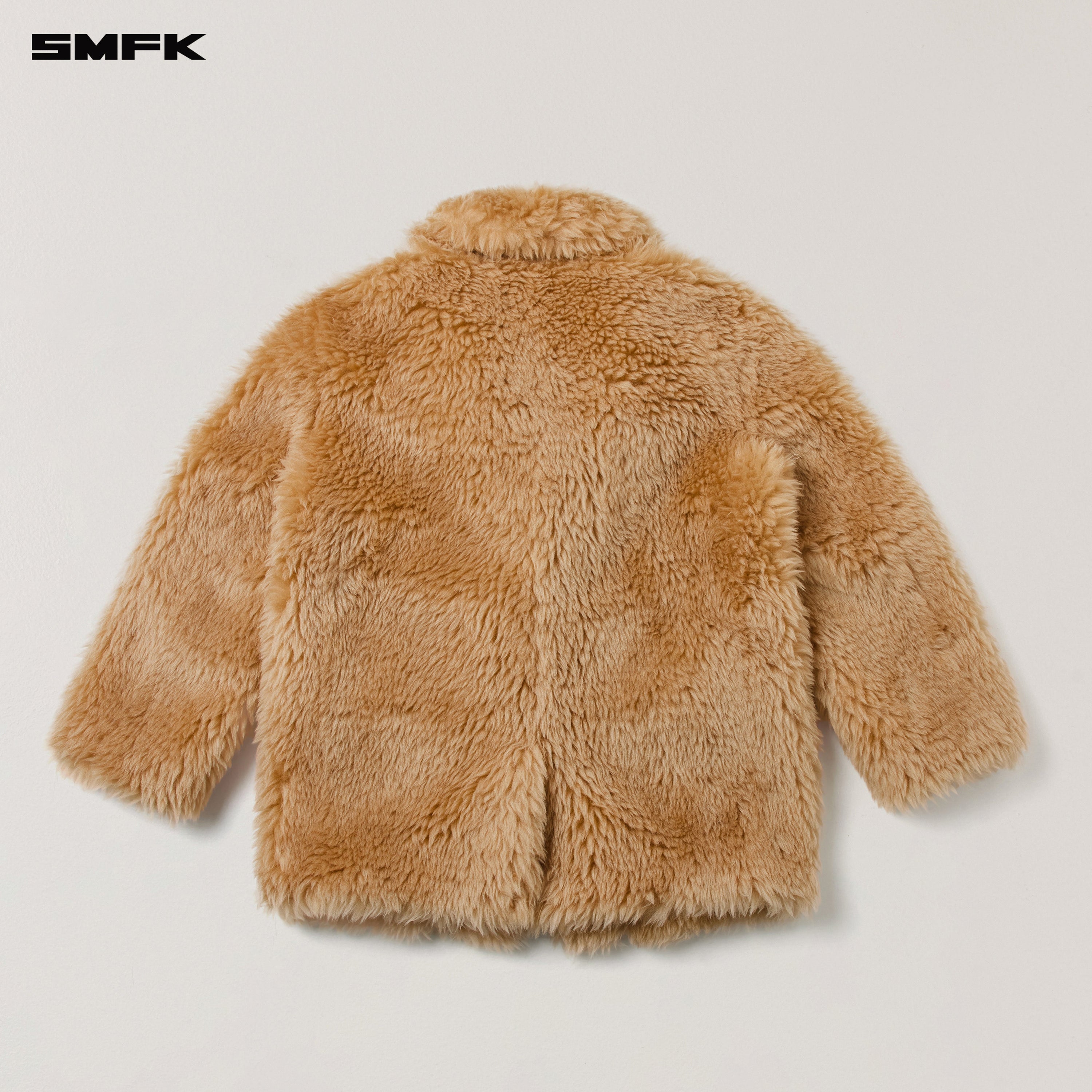 COMPASS MODE RAW WOOL LOOSE SUIT GRASSLAND BROWN