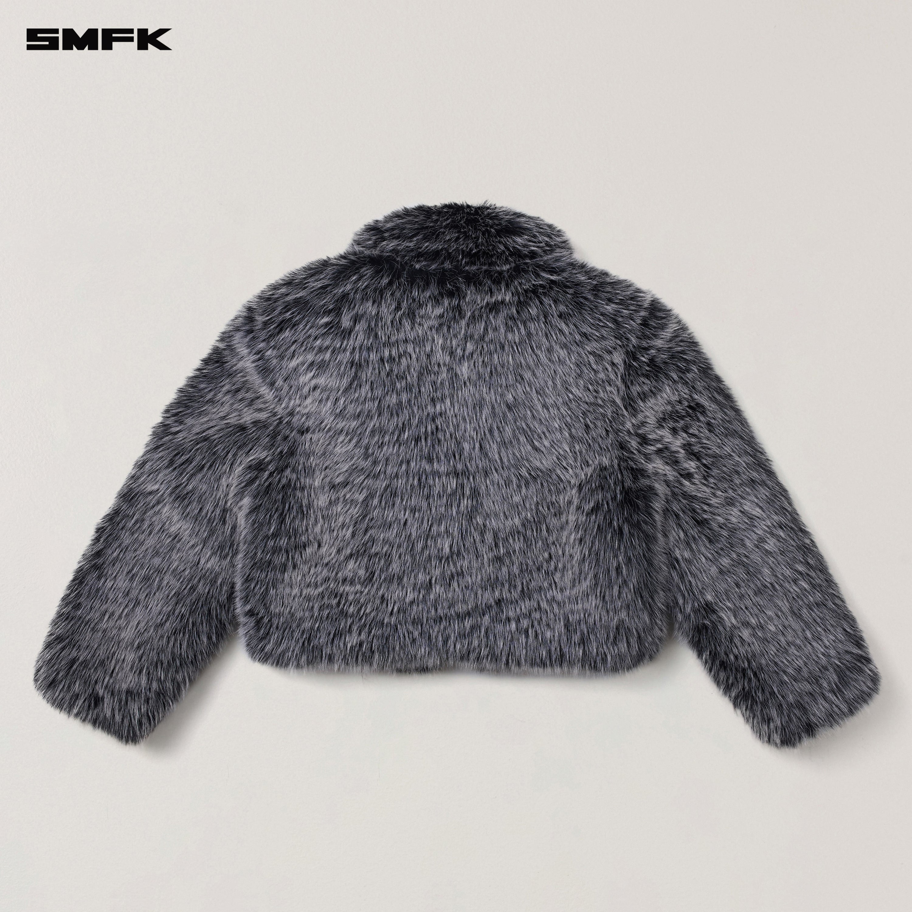 COMPASS MODE WASTELAND FURRY HUNTING COAT/SHORT SILVER FOX